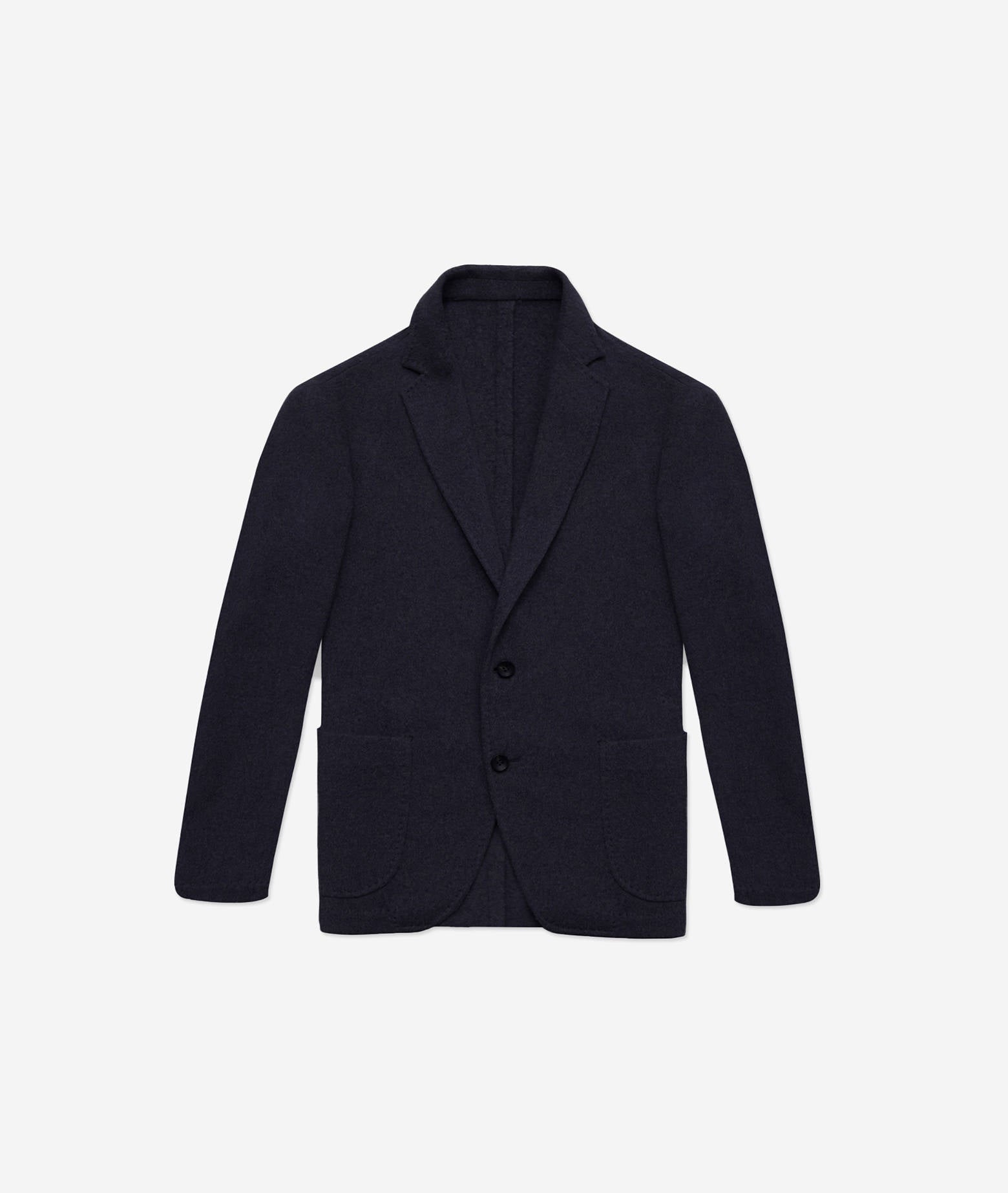 Deconstructed Cashmere Blazer Toronto Blue Jacket