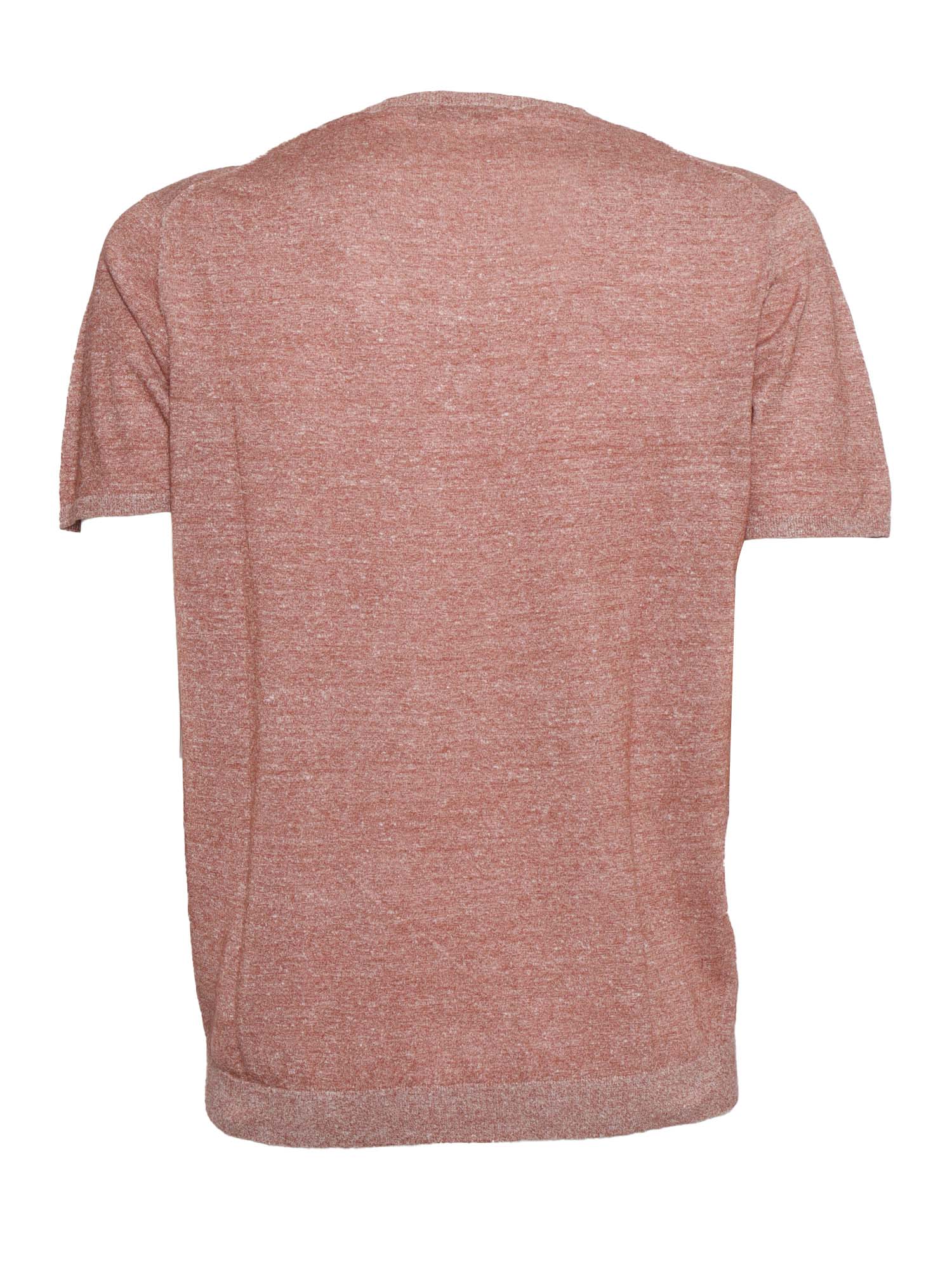 Sweater Bordeaux Linen Cotton Crewneck