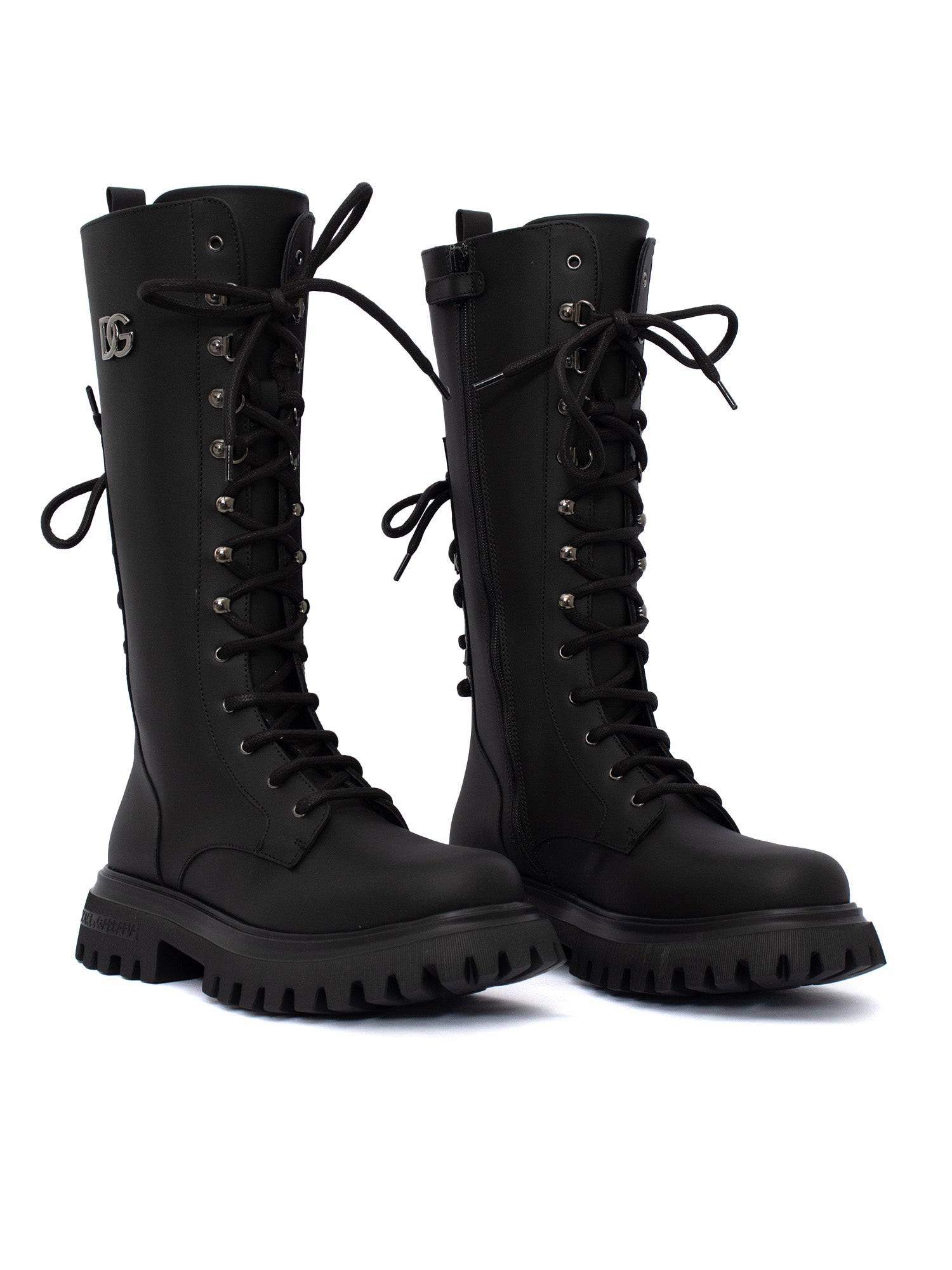 Boots Black Calfskin Lining Booties