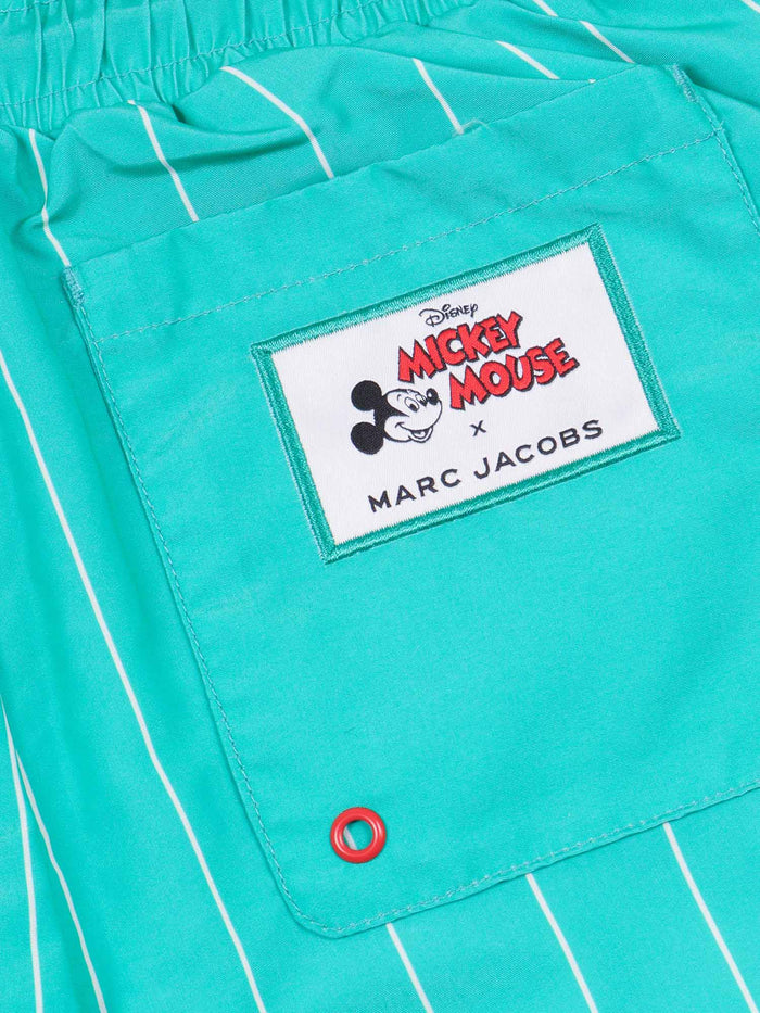 Boxer Sea Green Polyester Mare Bimbo