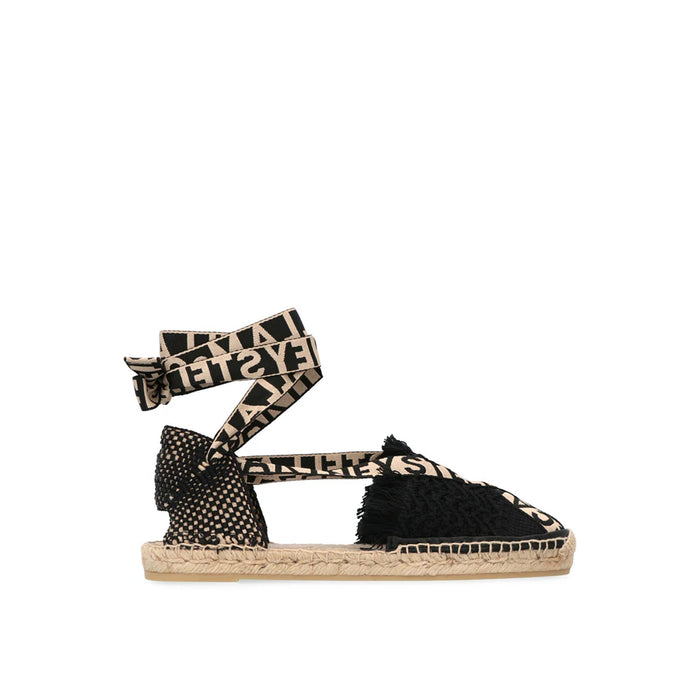Gaia Canvas Espadrilles Black