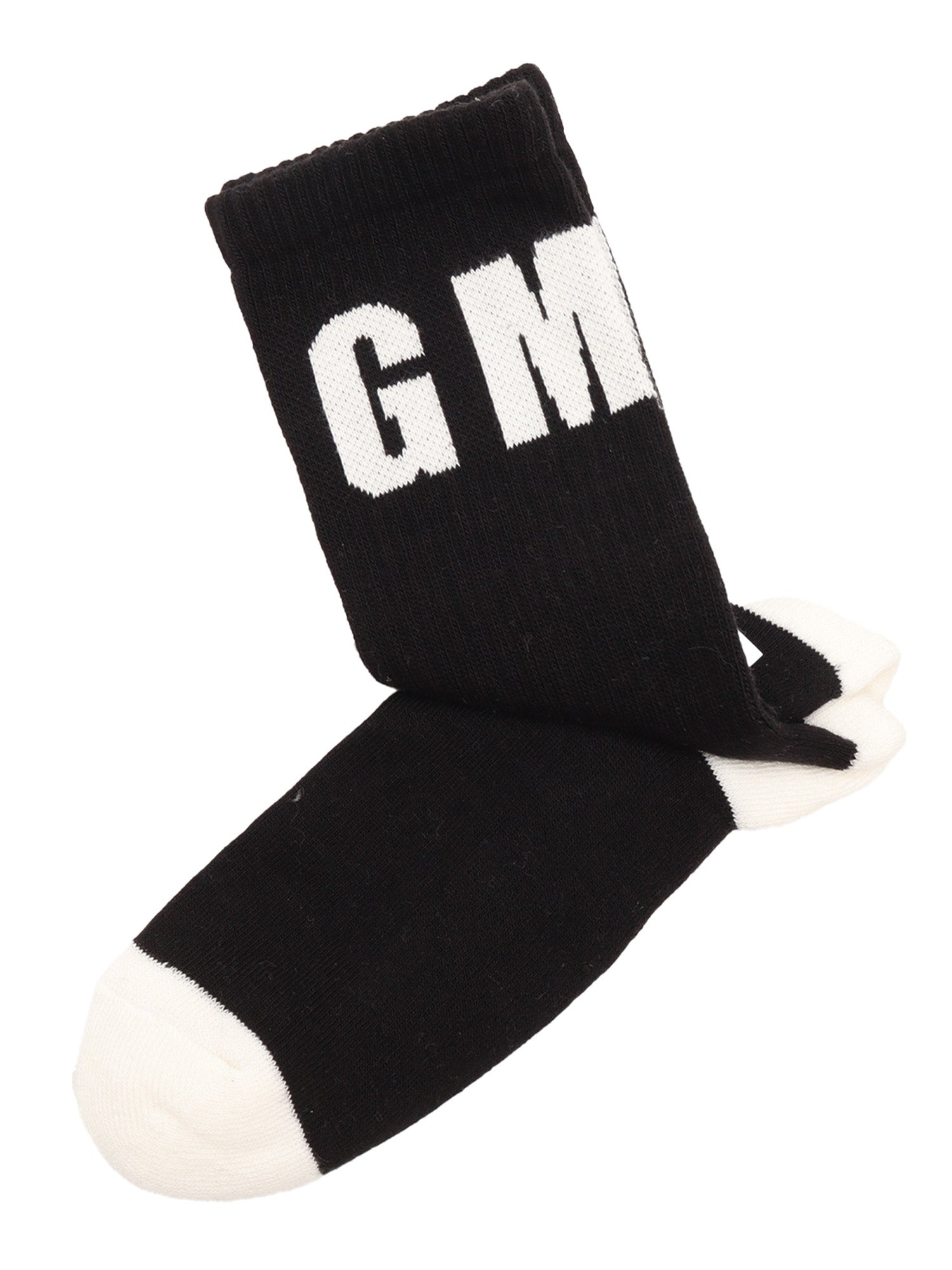 SOCKS UNISEX NERO-BLACK 90 Cotton Nylon Elastane
