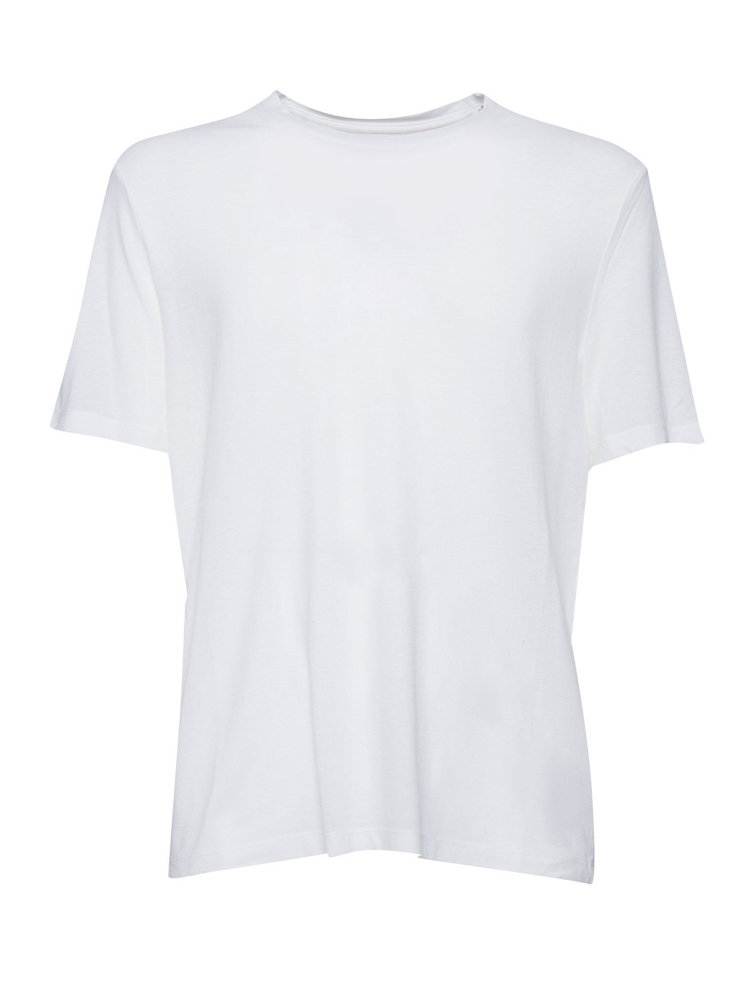 T-SHIRT White Cotton Short Sleeves