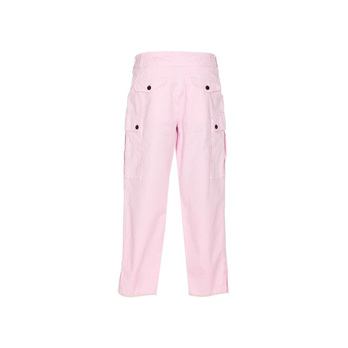 Tom Ford Cotton Cargo Pants Pink Elastane