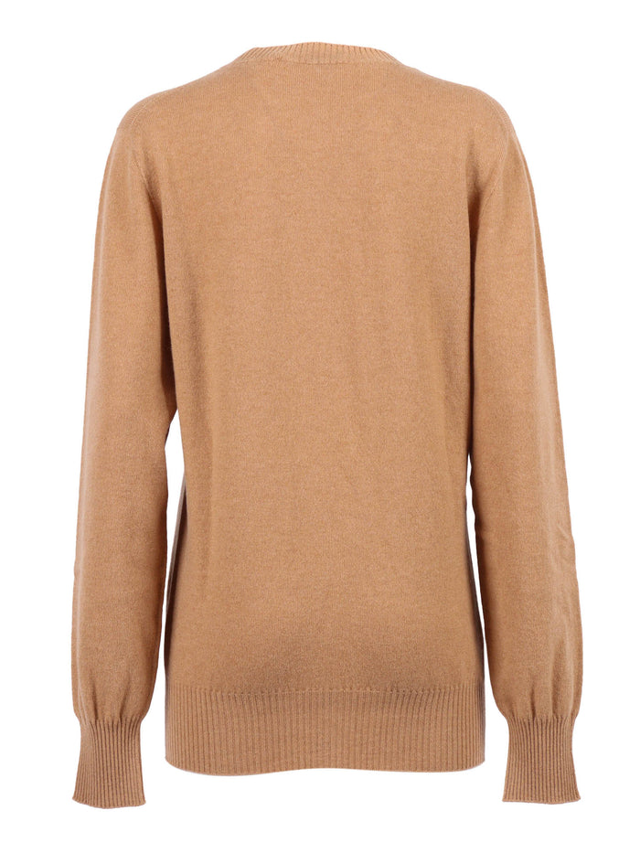 Sweater Brown Cashmere Crewneck