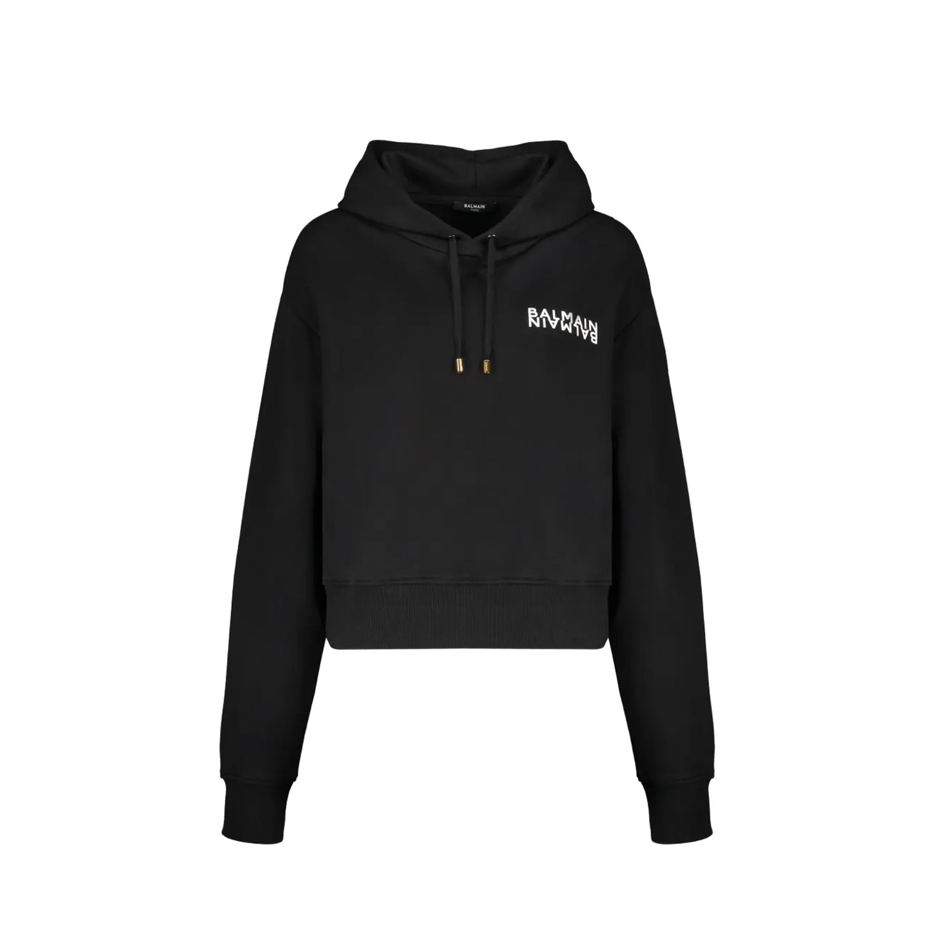 Logo Hoodie Black Cotton