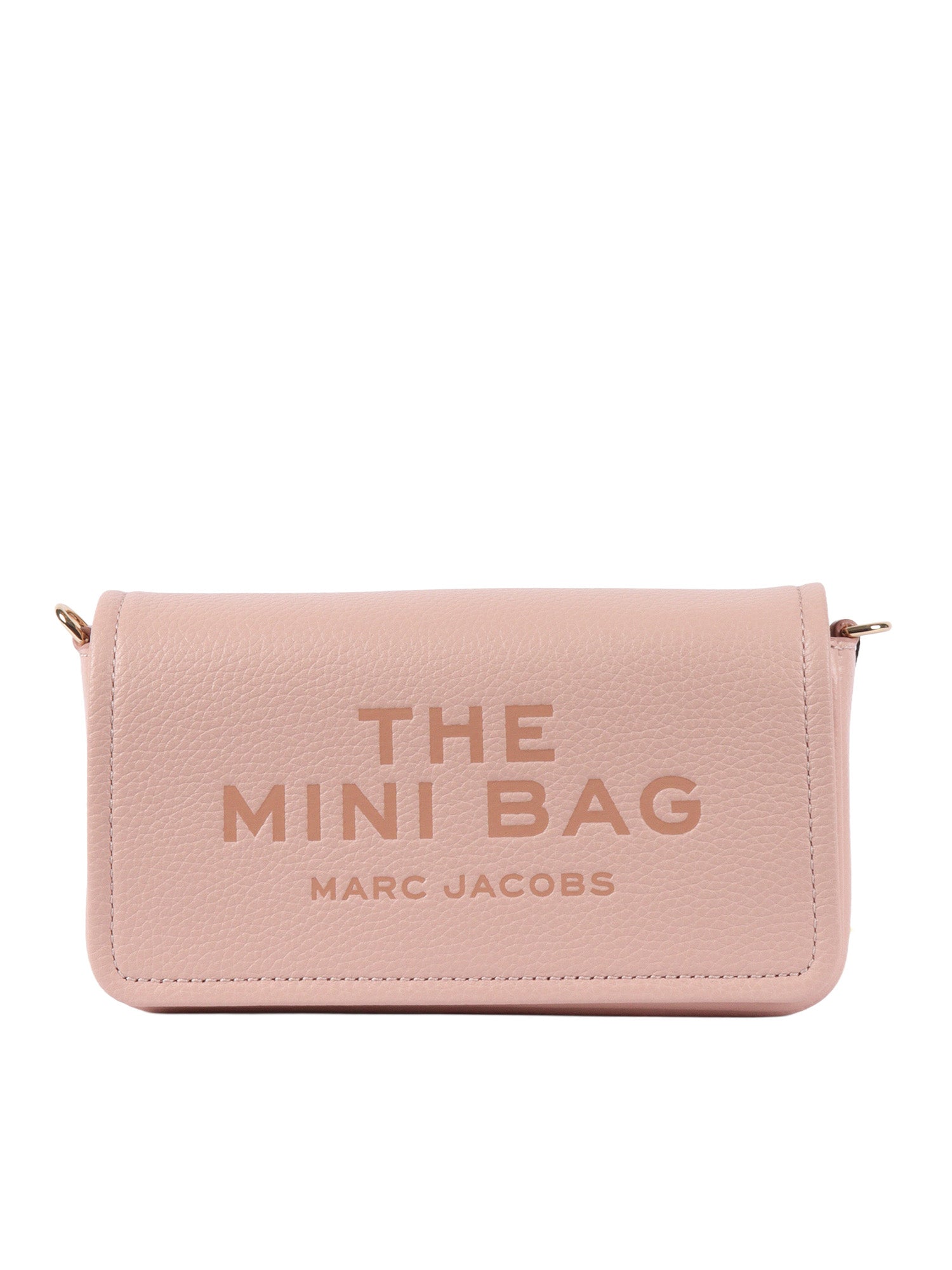THE MINI BAG Pink Cow Leather Cross