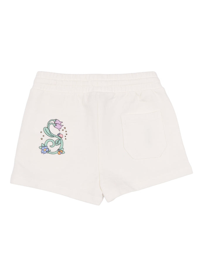 JERSEY SHORTS White Cotton