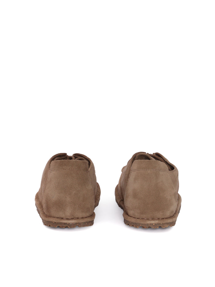 Utti Lace N gray taupe, Suede Leather Tortora Sole In Eva Loafer