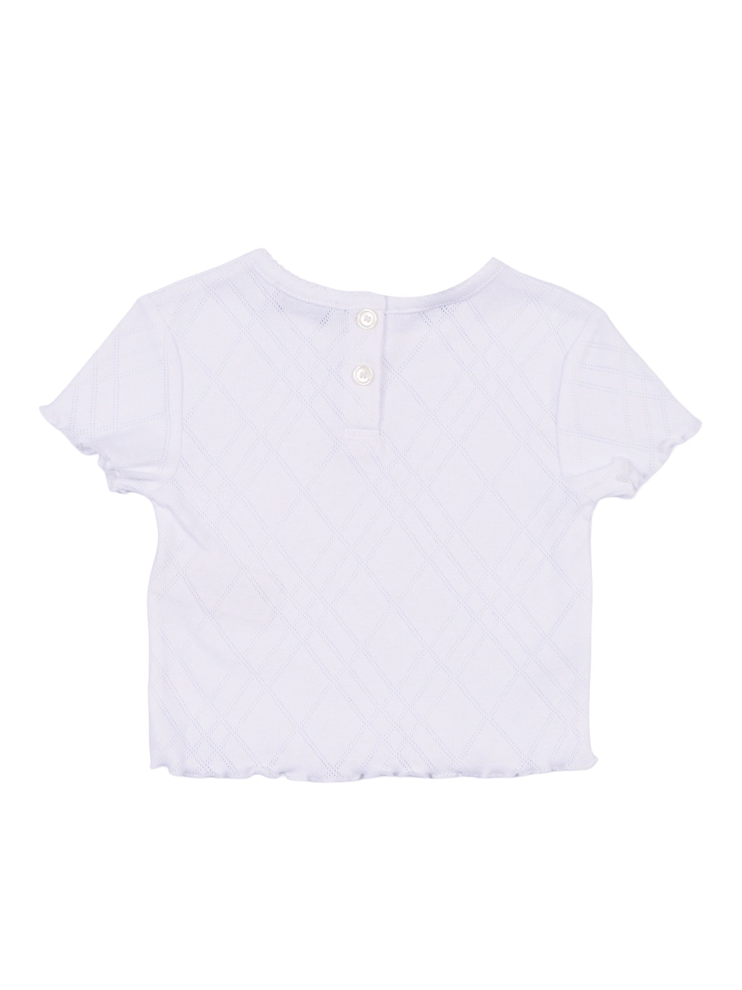 INF GIRL T-SHIRTS White Cotton Long Sleeves T-shirt