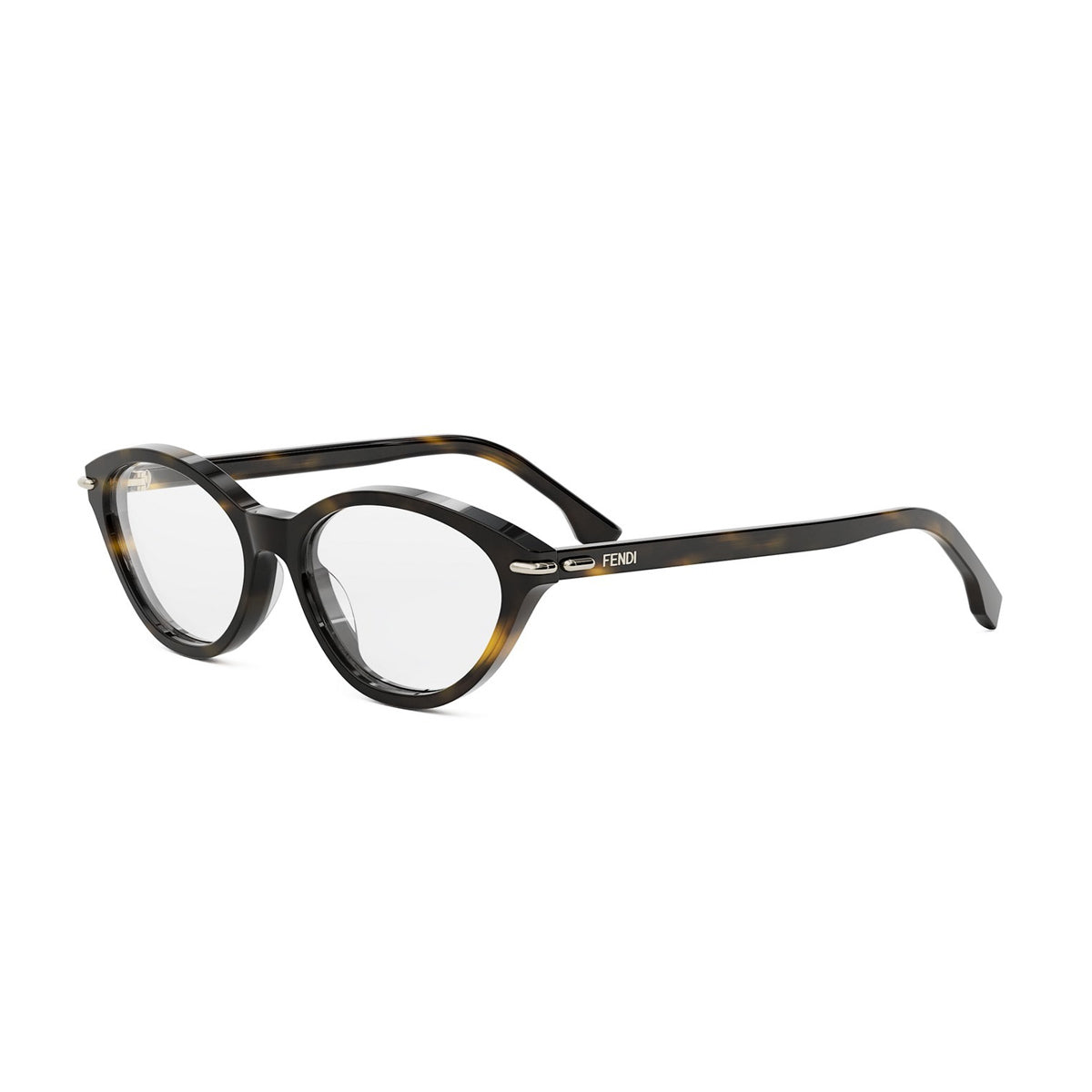 Fendi FE50126I Selleria 052 Havana Marrone Acetate Occhiali Da Vista