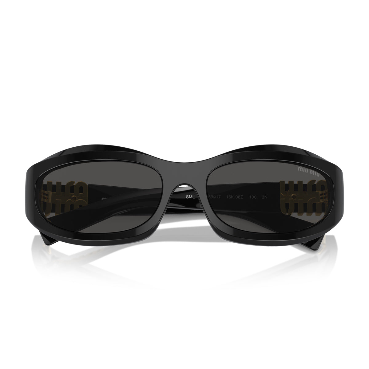 Miu 0MU 14ZS 16K08Z Nero Acetate Occhiali Da Sole
