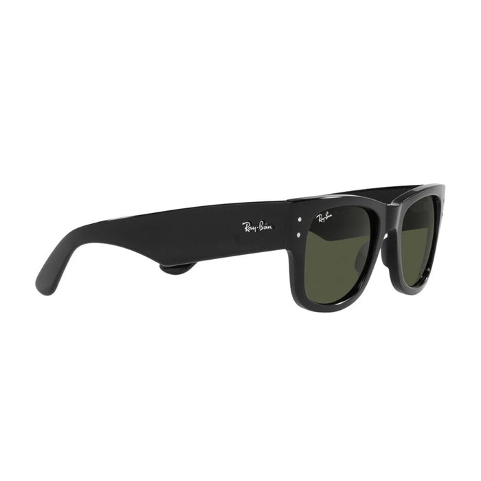 RB0840s Mega Wayfarer Nero Celluloid Occhiali Sole