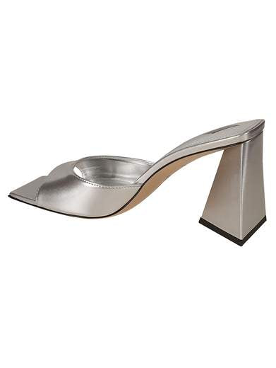 242WS772-E056 Argento Calf. made In Italy. Calzature