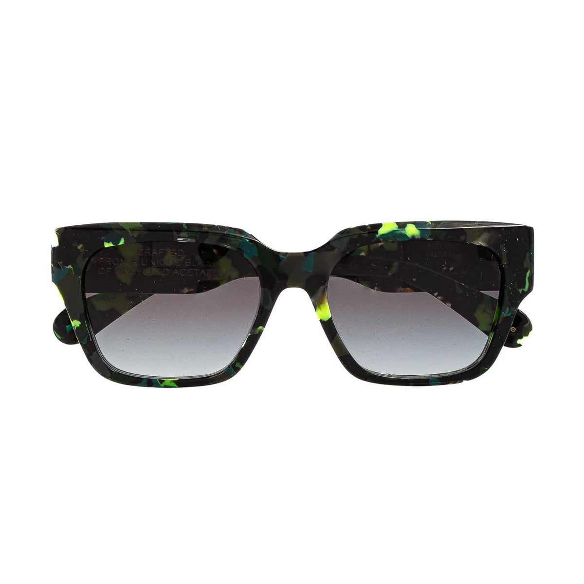 CH0190S 005 Verde Recycled Acetate Occhiali Sole
