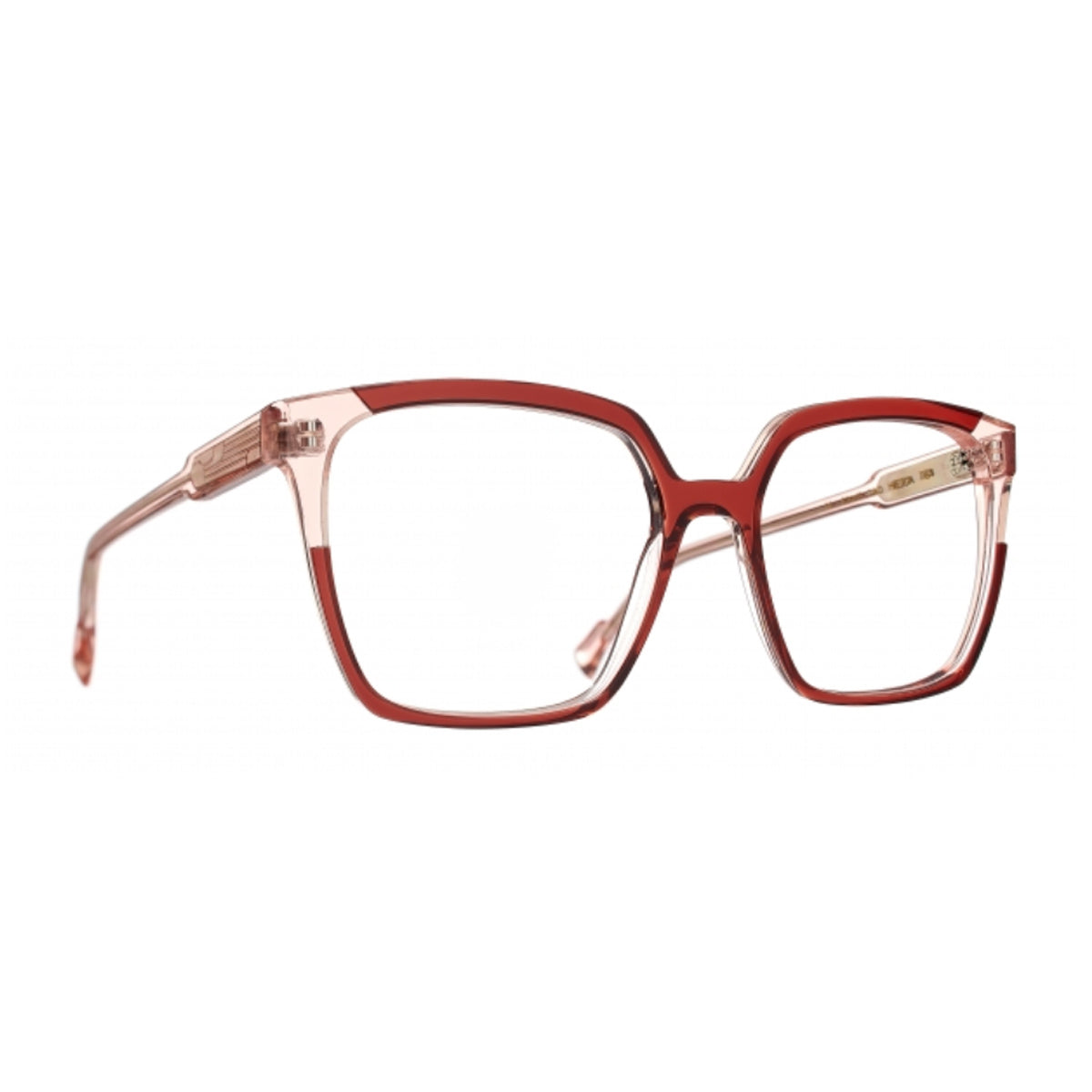Caroline Abram Hedda 784 Marrone Rosa Acetate Occhiali Da Vista