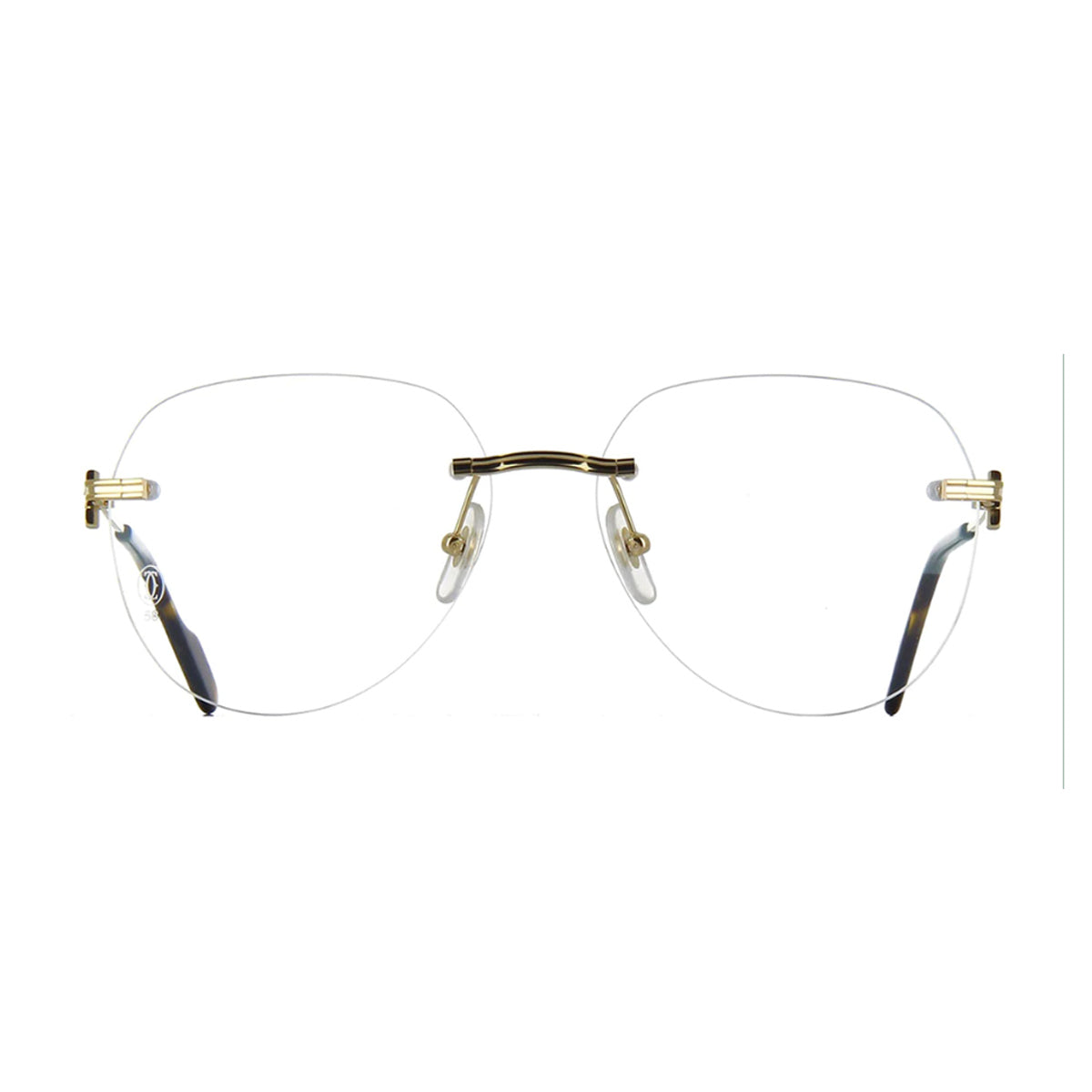 CT0252O Oro Metal Occhiali Vista