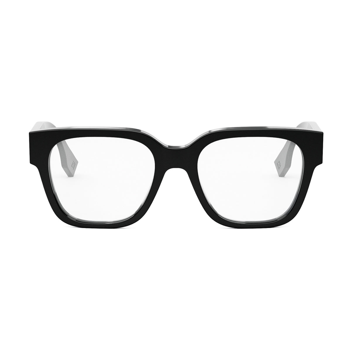 Fendi FE50080I Signature 001 Black Nero Acetate Occhiali Da Vista