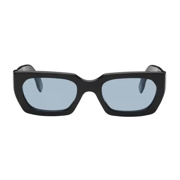 Retrosuperfuture TEDDY AZURE Black Azzurro Nero Acetate Occhiali Da Sole