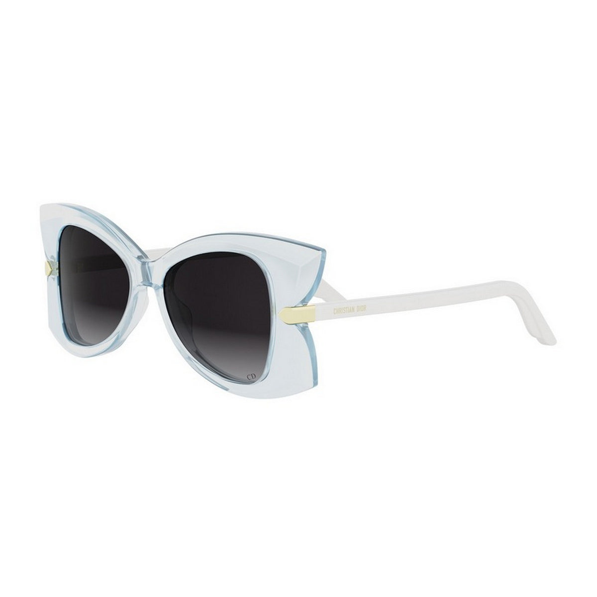 Dior DiorButterfly S1I 80a1 Celeste Trasparente Acetate Occhiali Da Sole