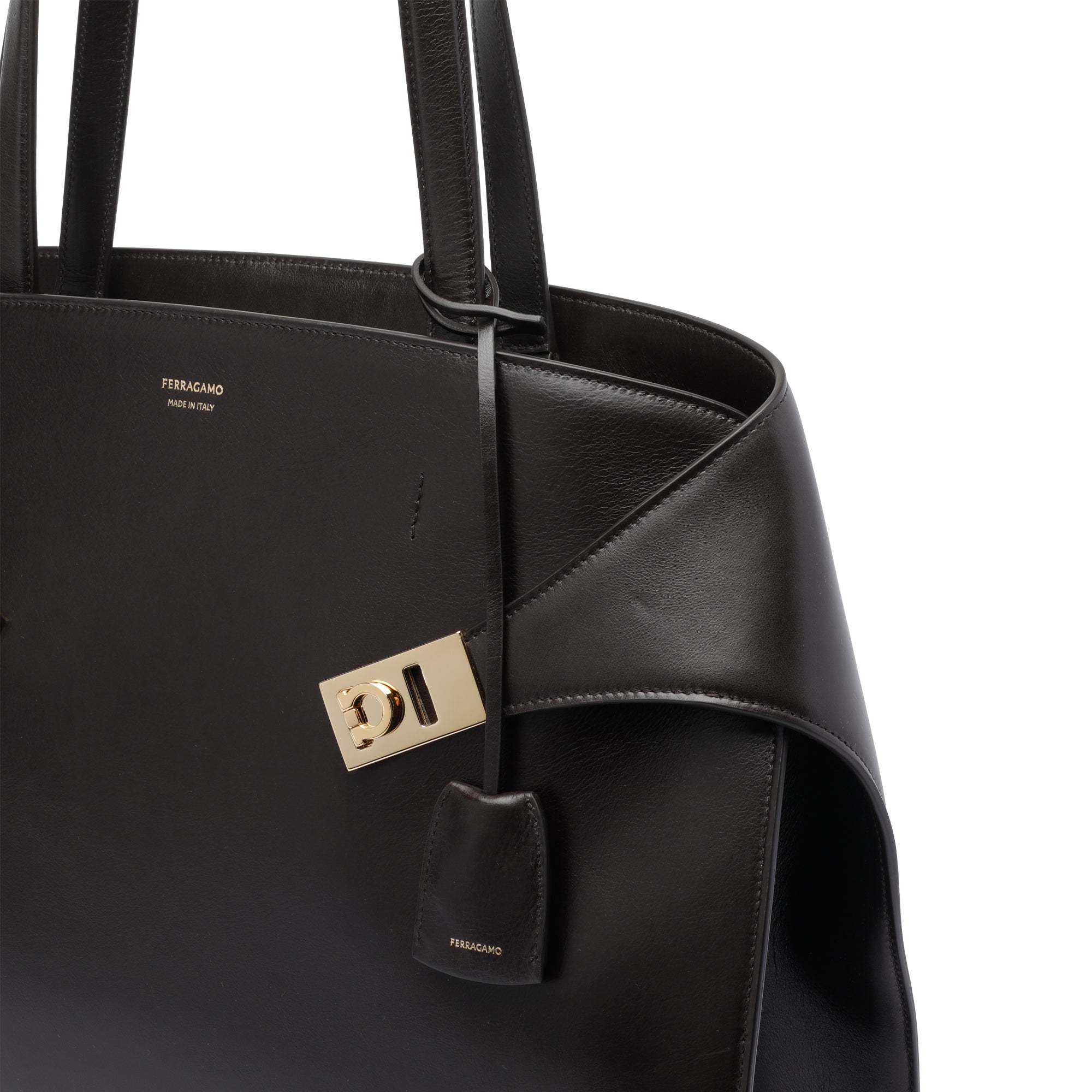 Ferragamo Bags Brown Calf Leather