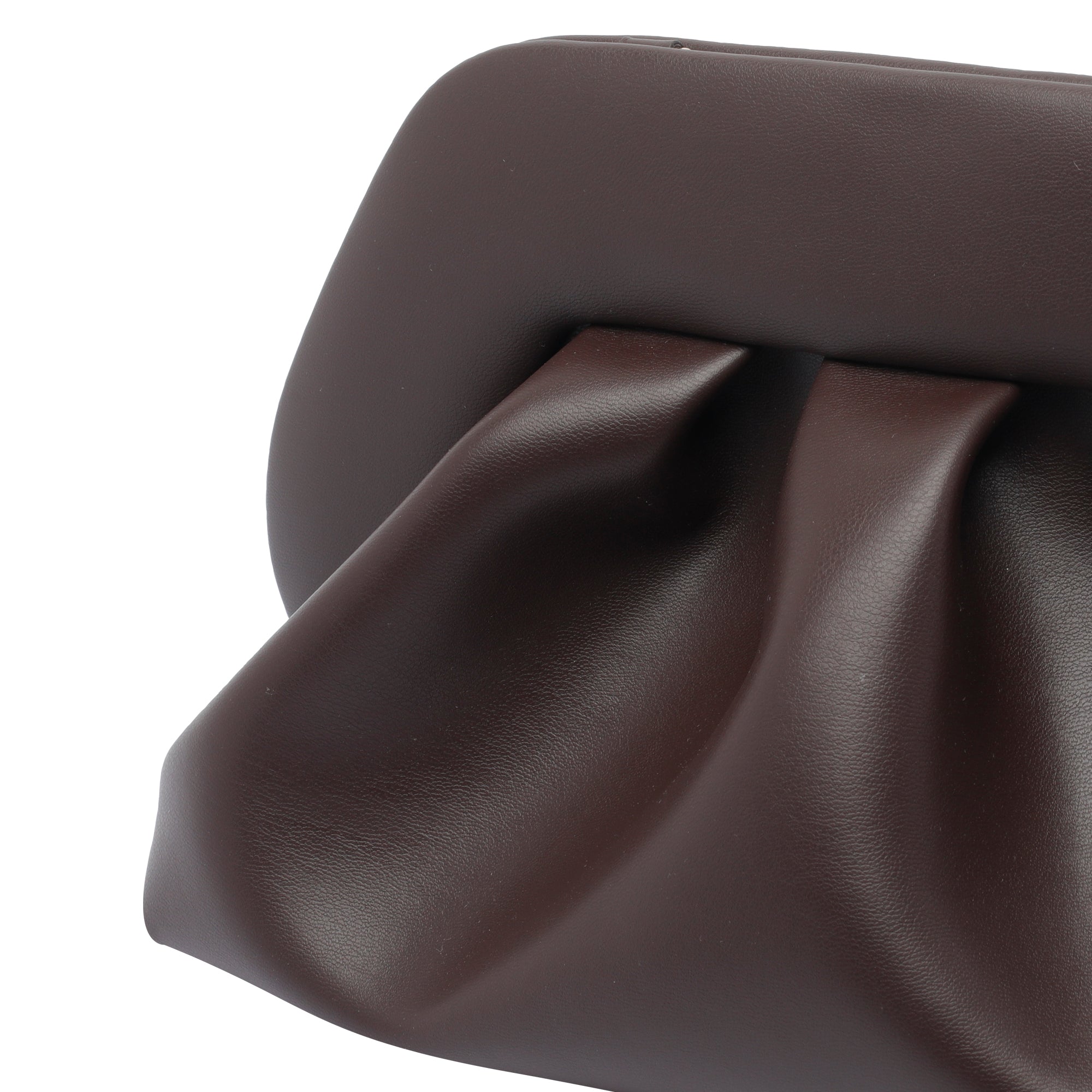 The Moire Bags Brown Tia Vegan Fabric
