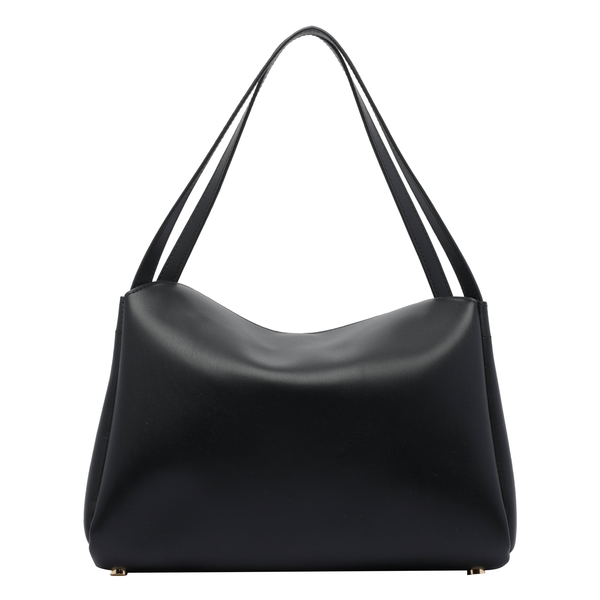The Moire Bags Black Tia Vegan Fabric