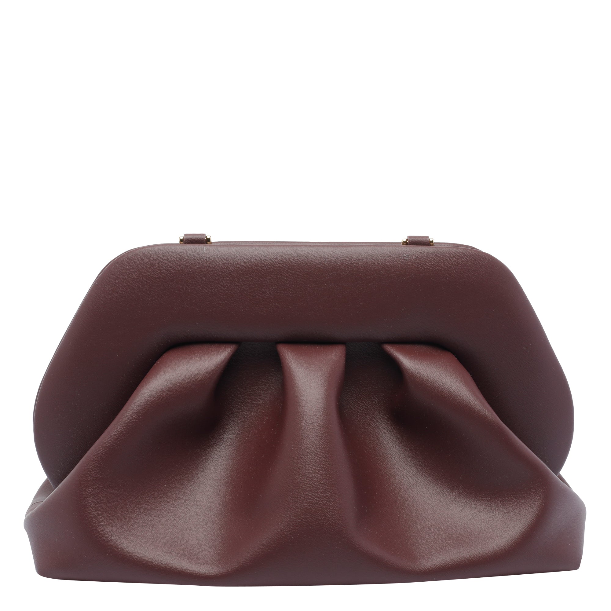 The Moire Bags Red Tia Vegan Fabric
