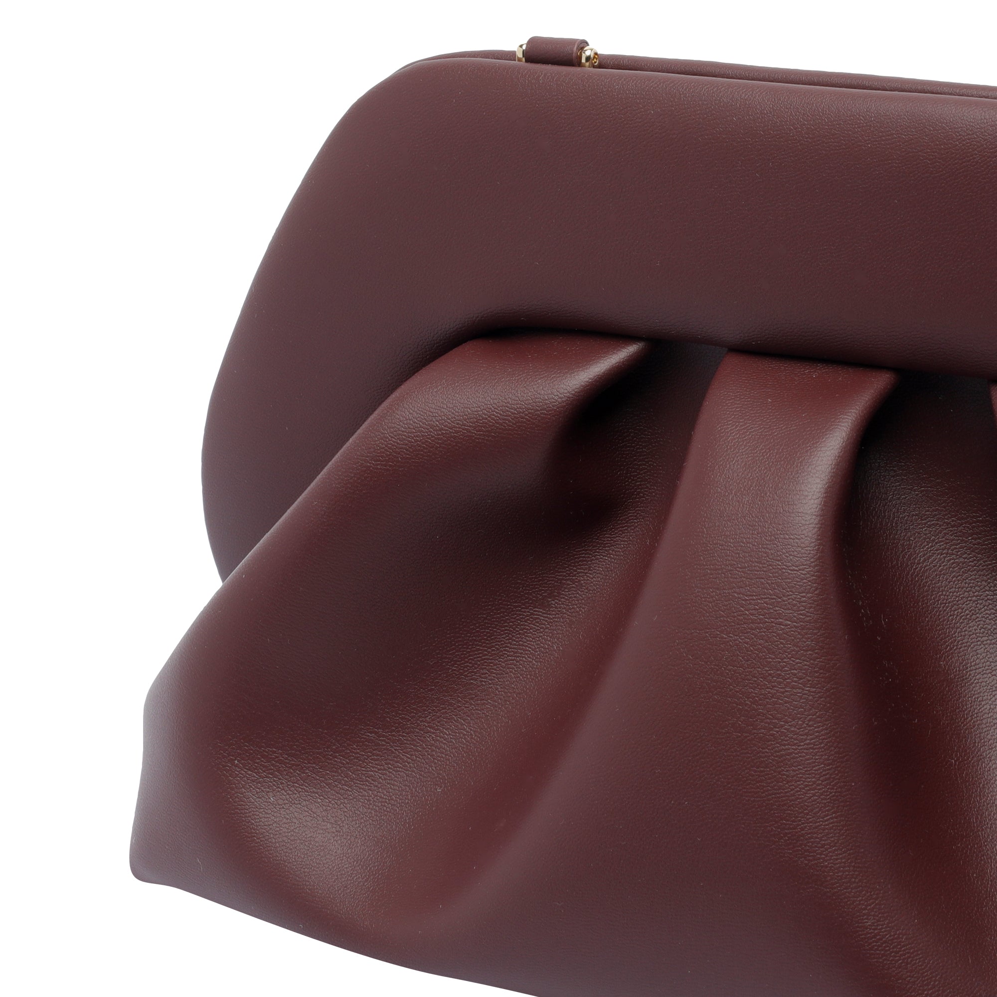 The Moire Bags Red Tia Vegan Fabric