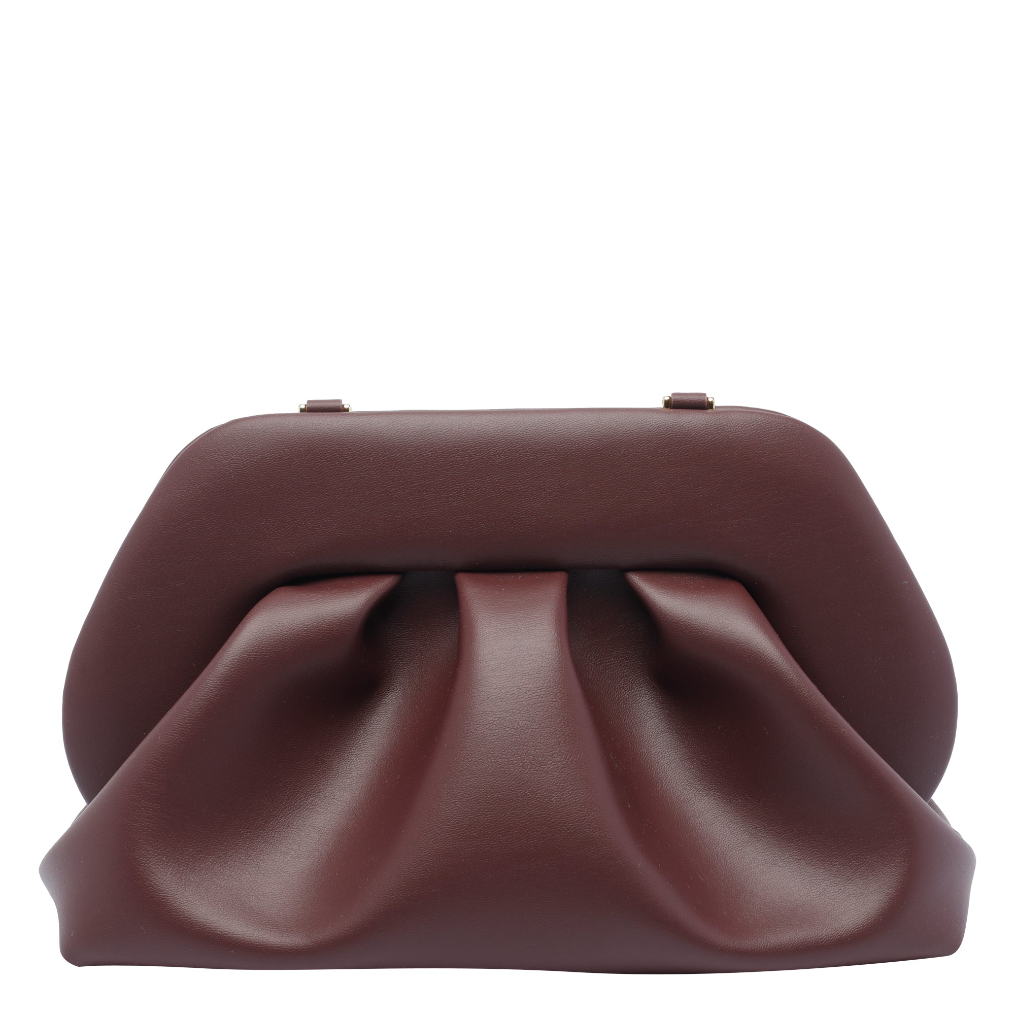 The Moire Bags Red Tia Vegan Fabric