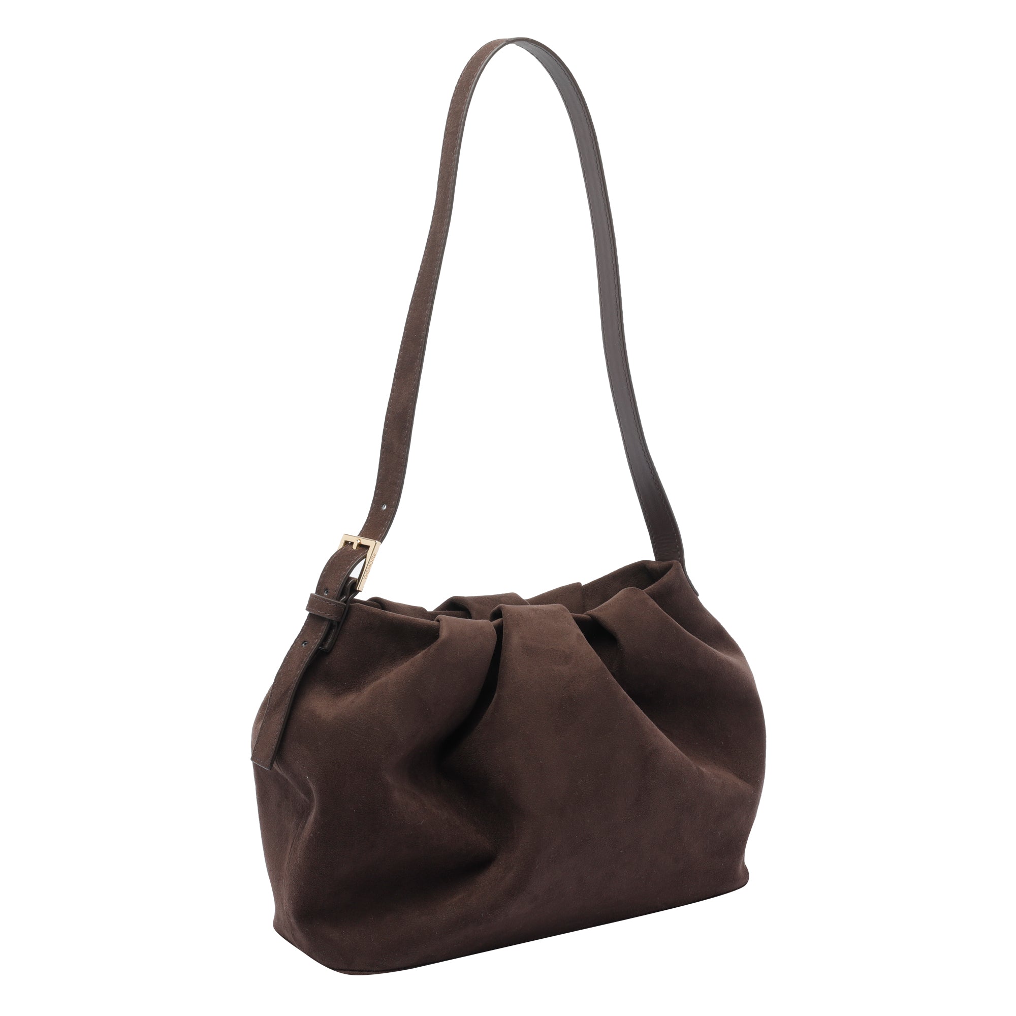 The Moire Bags Brown Fabric