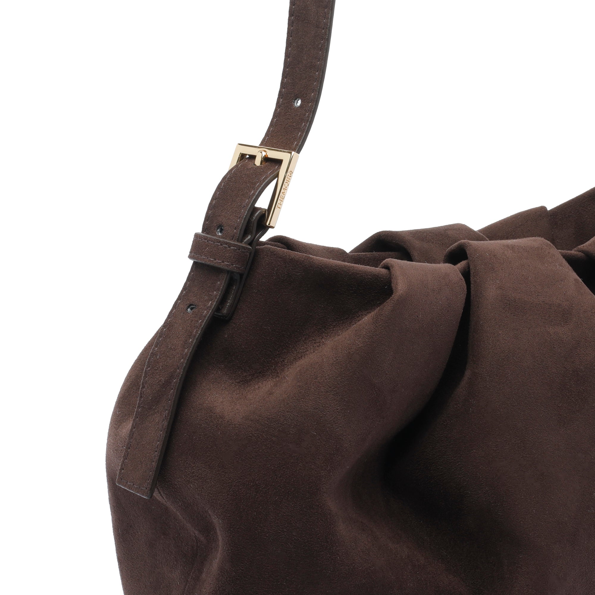 The Moire Bags Brown Fabric