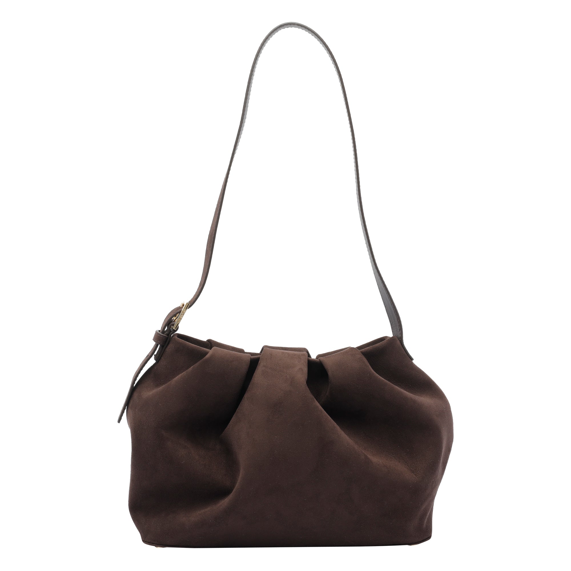 The Moire Bags Brown Fabric