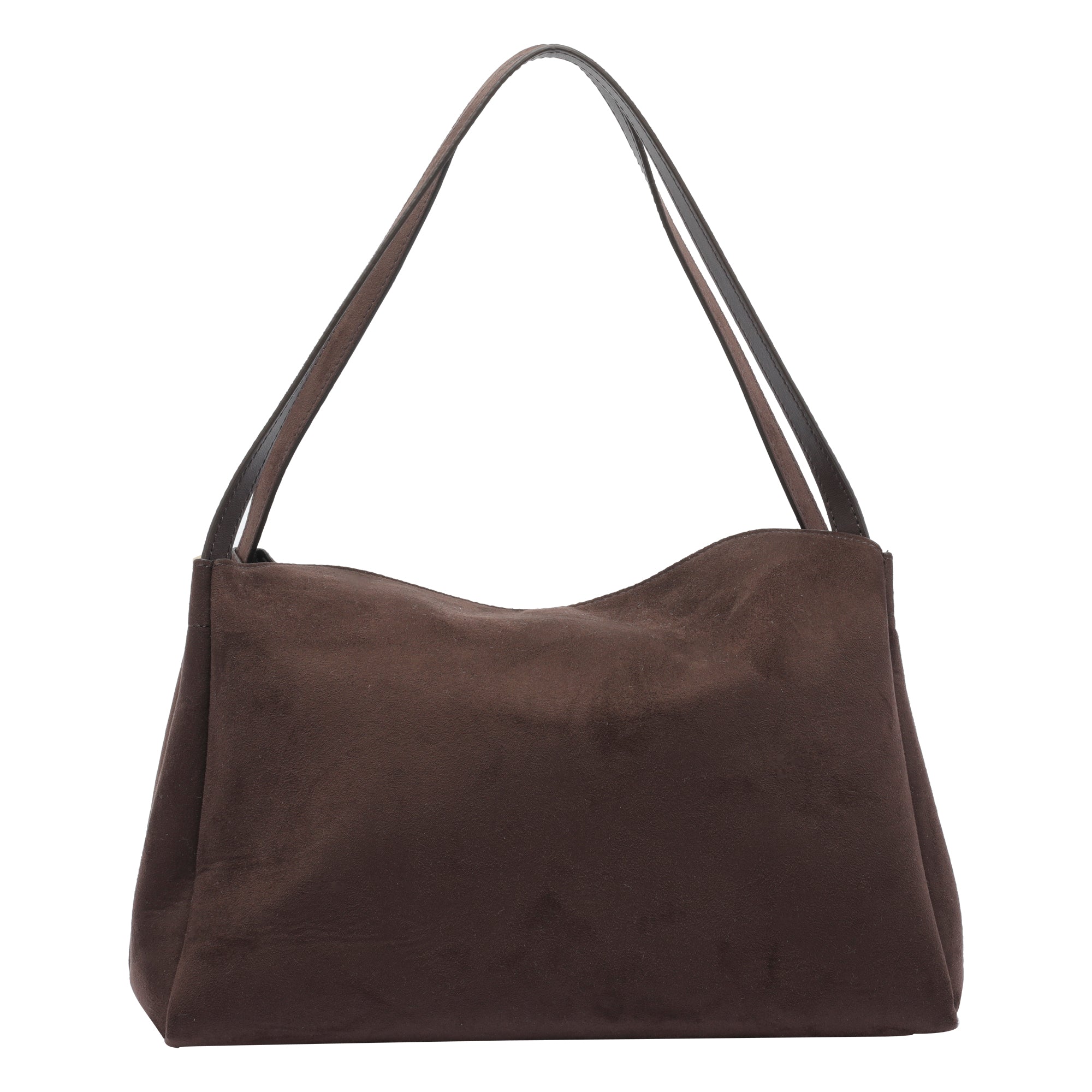The Moire Bags Brown Fabric