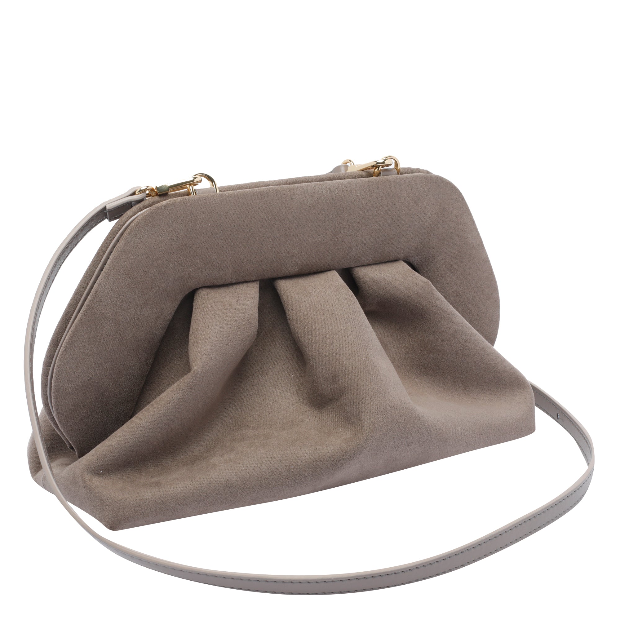 The Moire Bags Grey Fabric