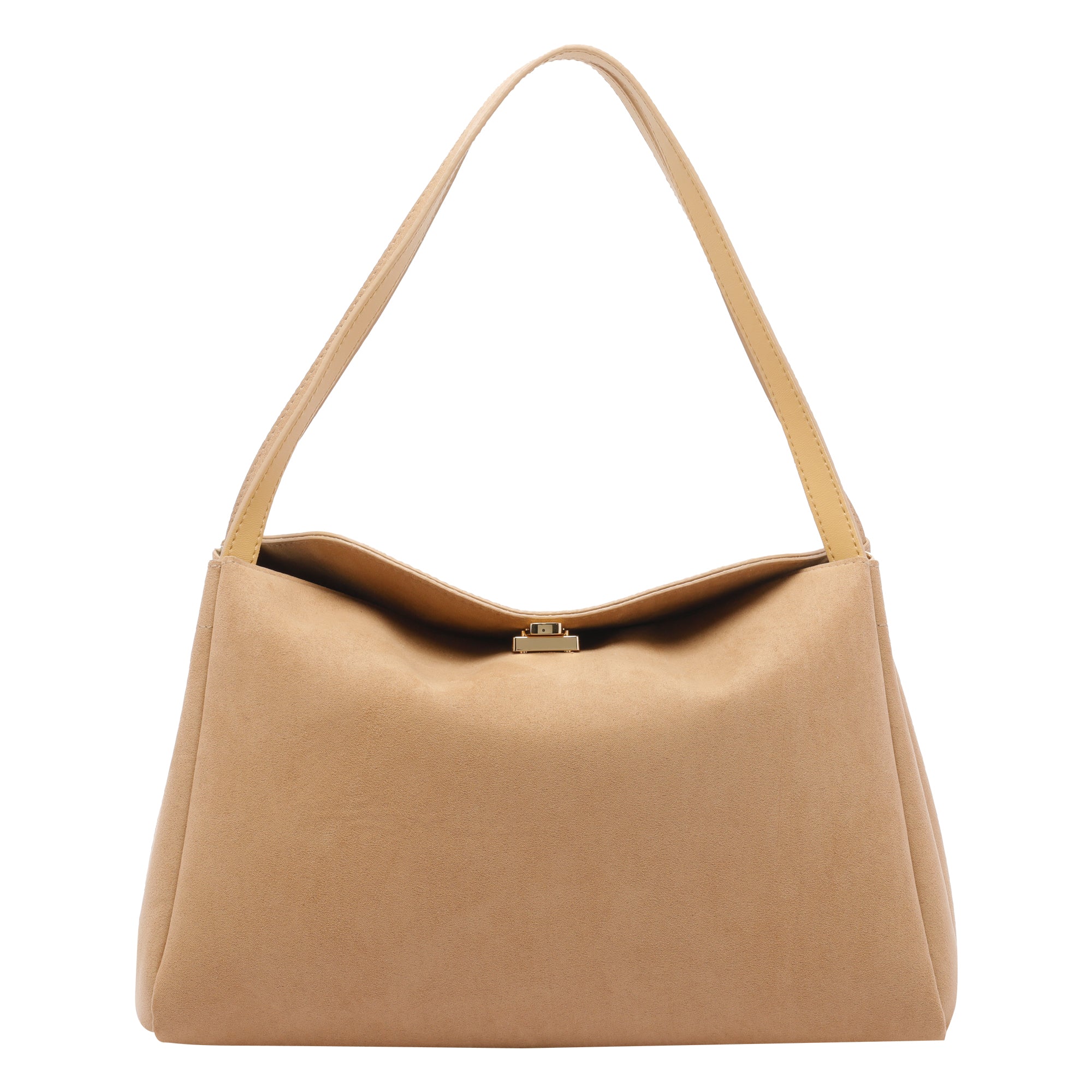 The Moire Bags Beige Fabric