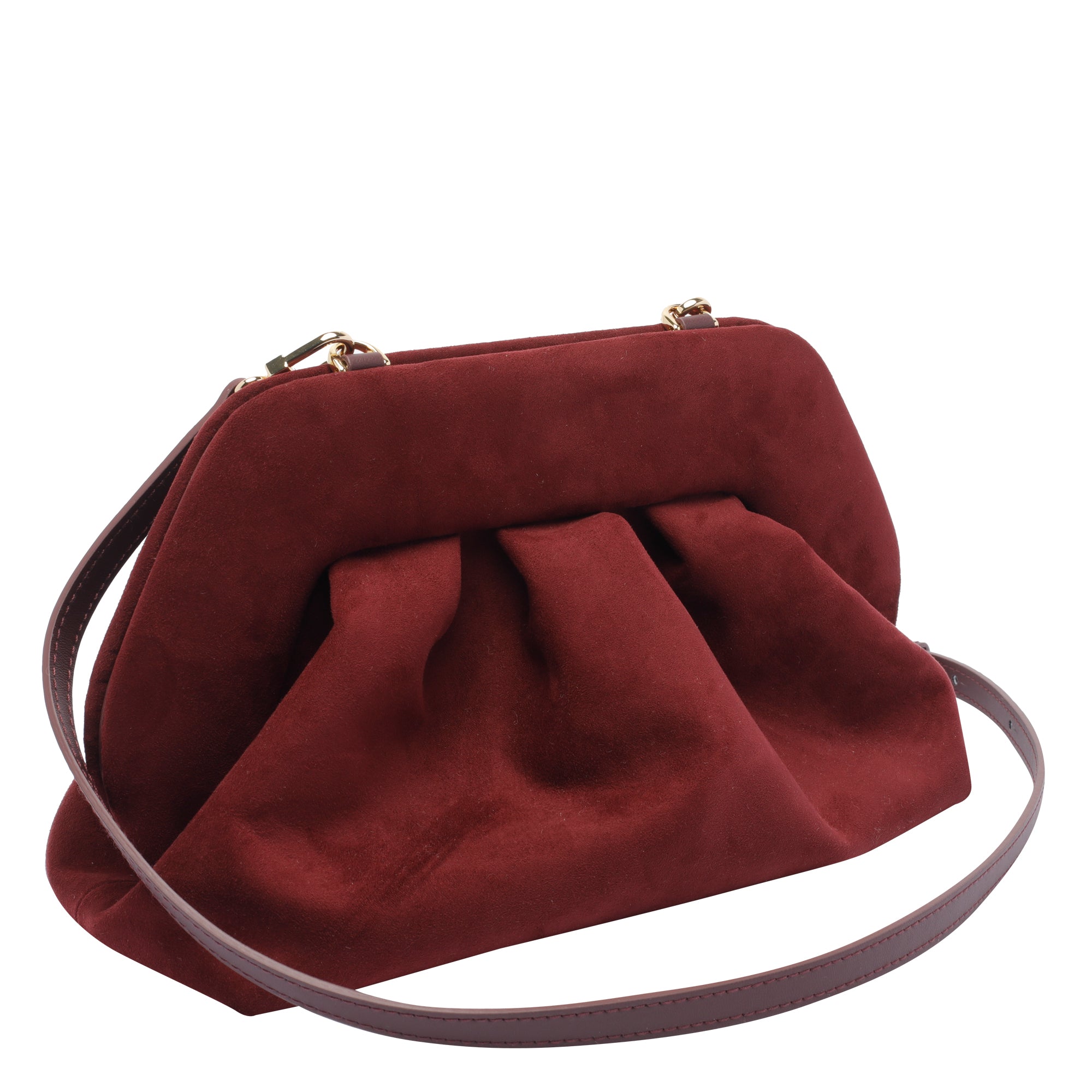 The Moire Bags Red Fabric