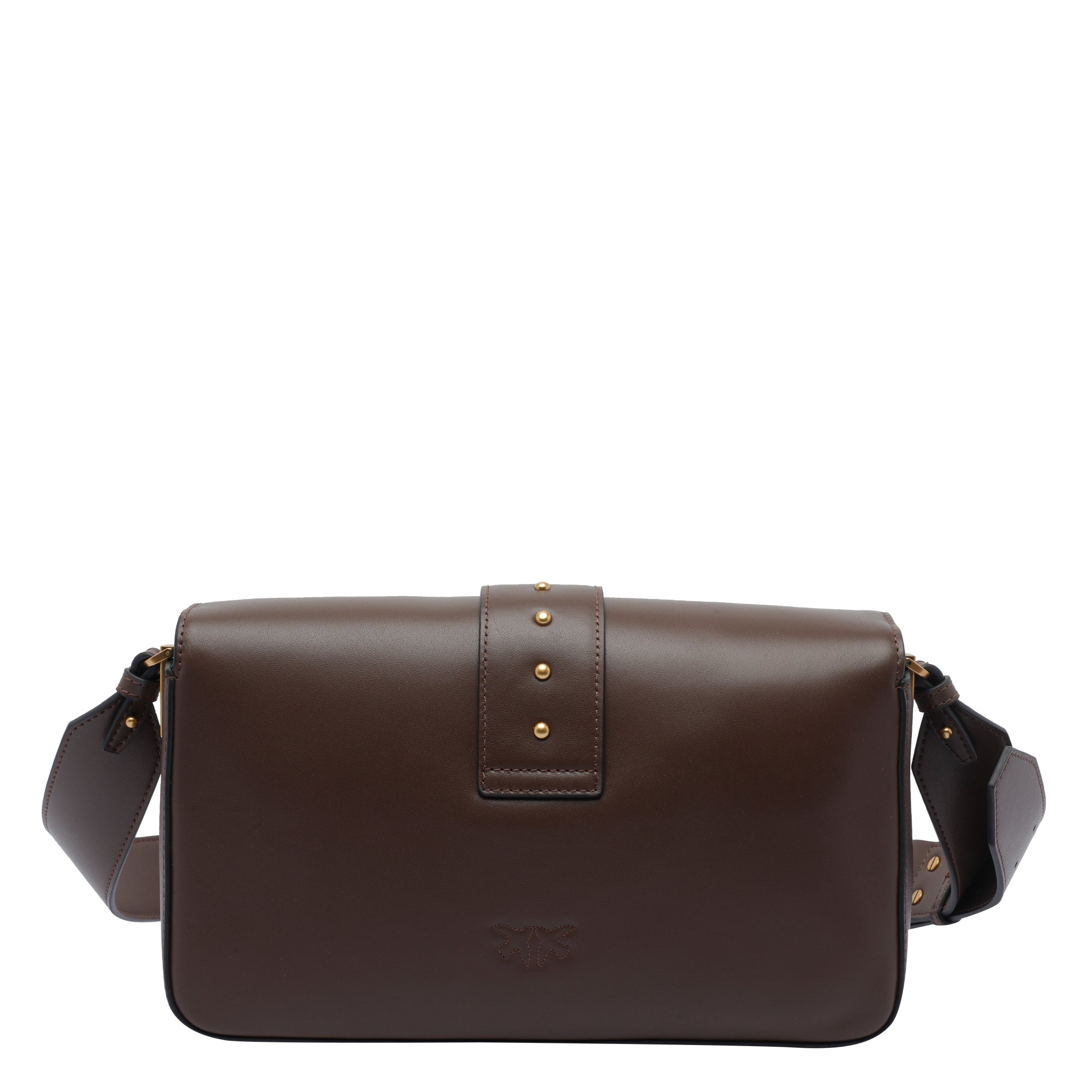 Pinko Bags Brown Calf Leather