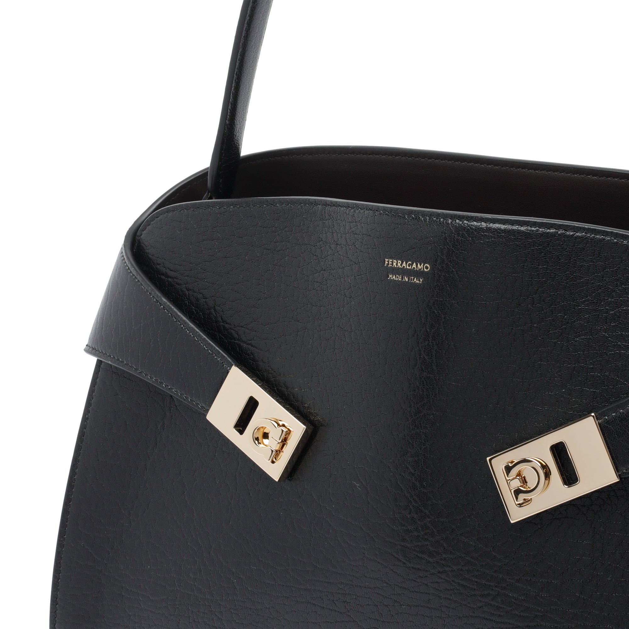 Ferragamo Bags Black Calf Leather