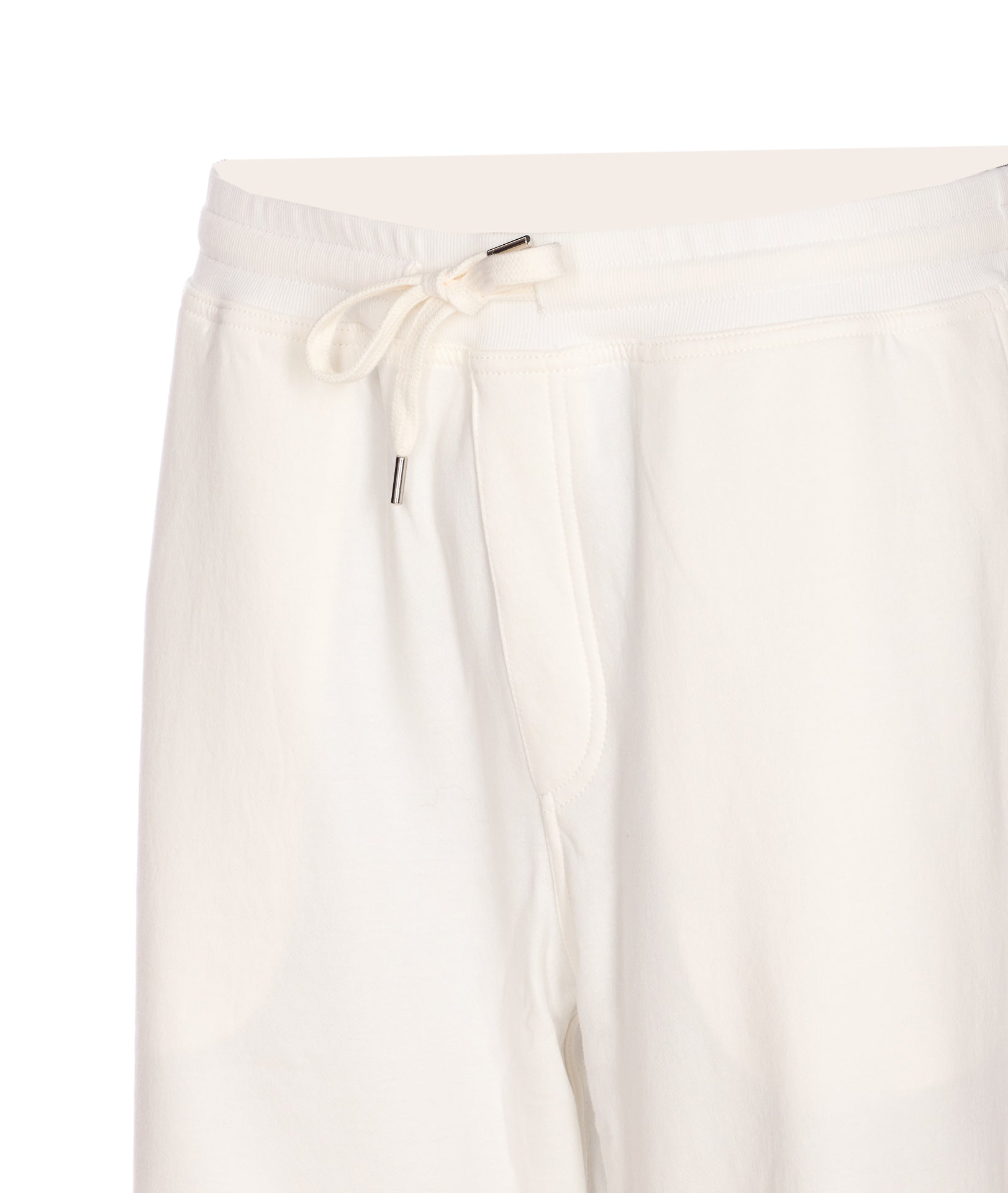 Brunello Cucinelli Trousers White Cotton