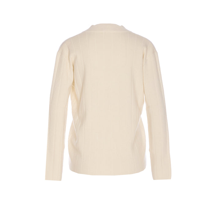 Max Mara Sweaters White Cashmere