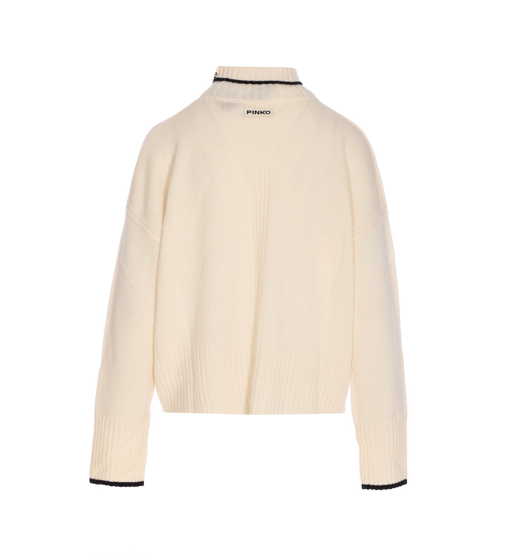 Pinko Sweaters White Wool