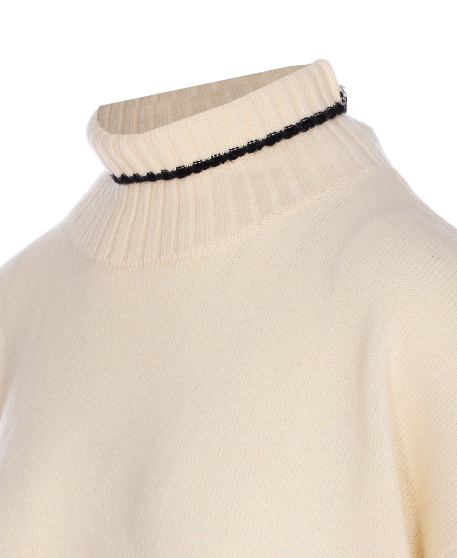 Pinko Sweaters White Wool