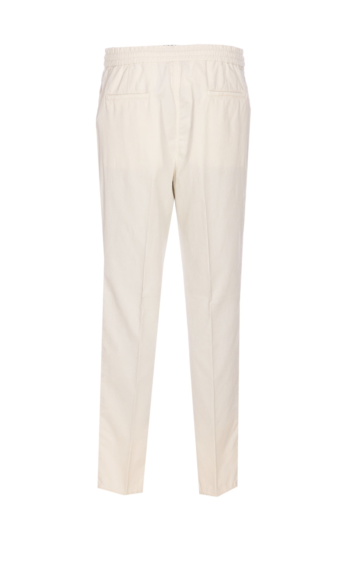 Brunello Cucinelli Trousers White Cotton