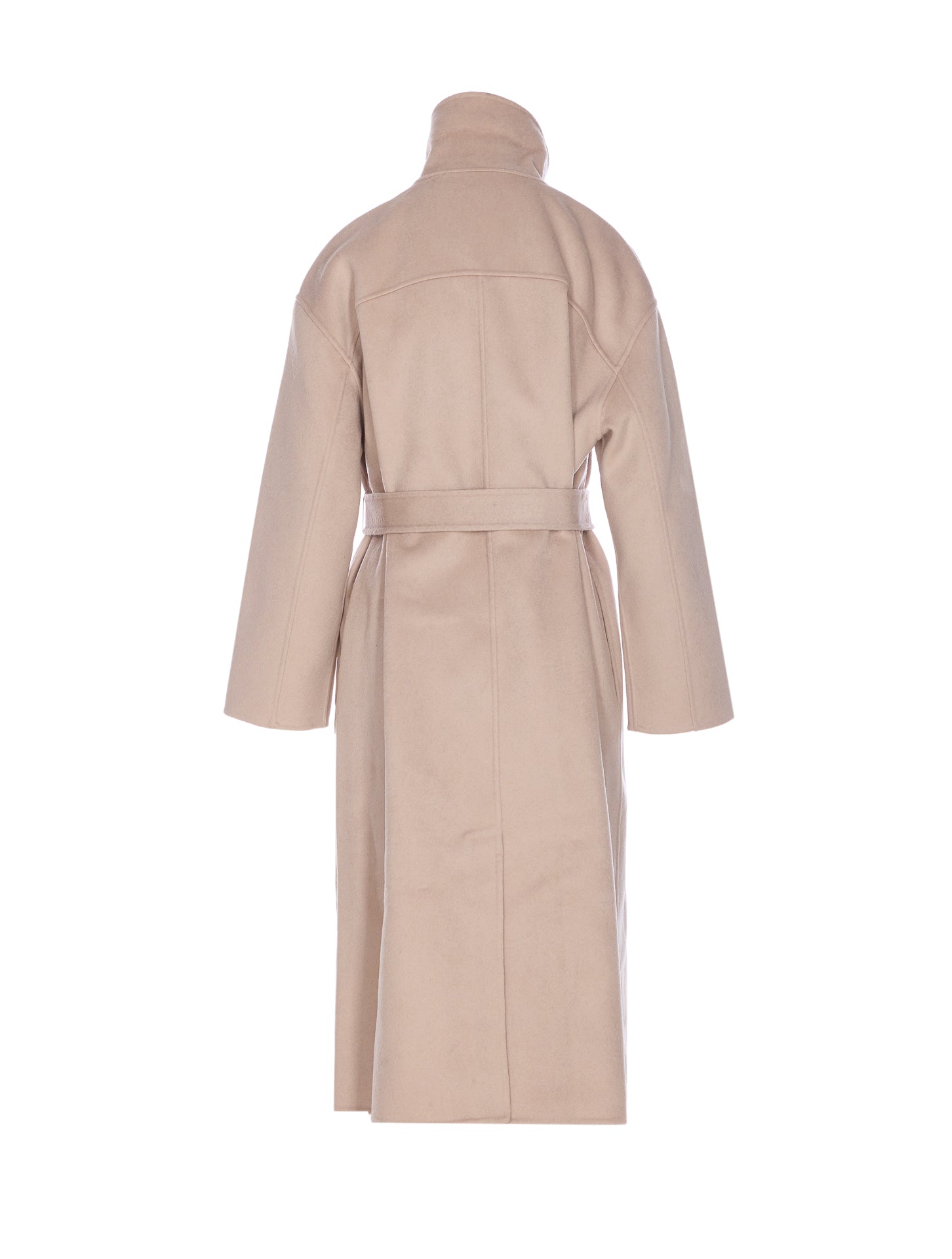 The Dynamis Studio Coats Beige Wool