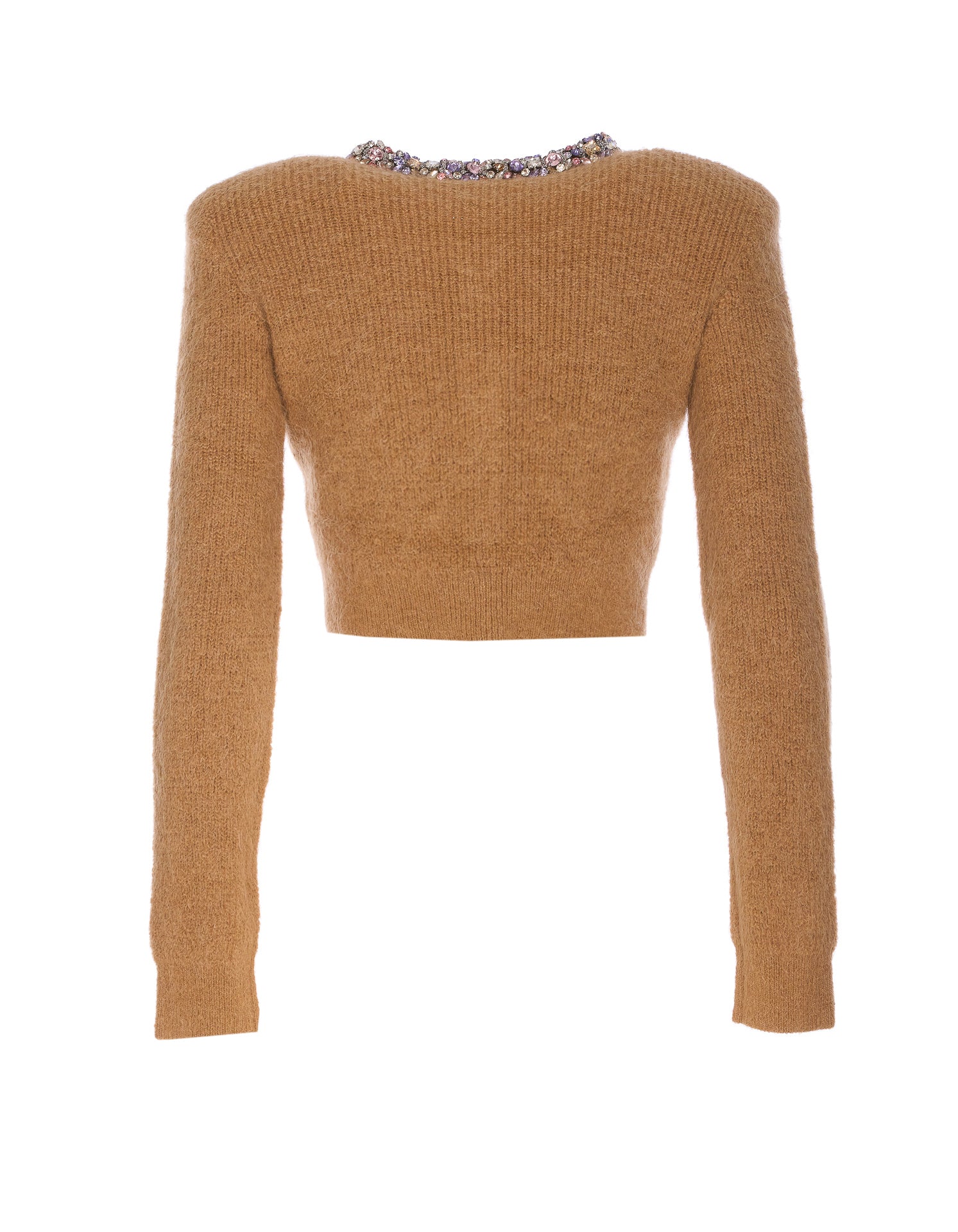 Self Portrait Sweaters Brown Polyester