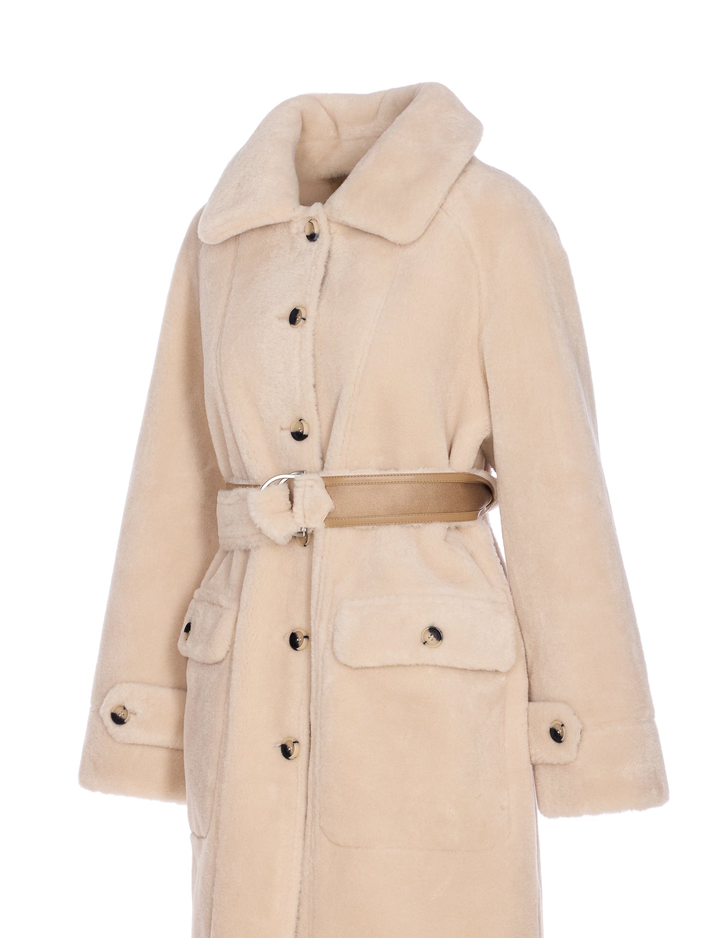 Urbancode Coats Beige Polyester