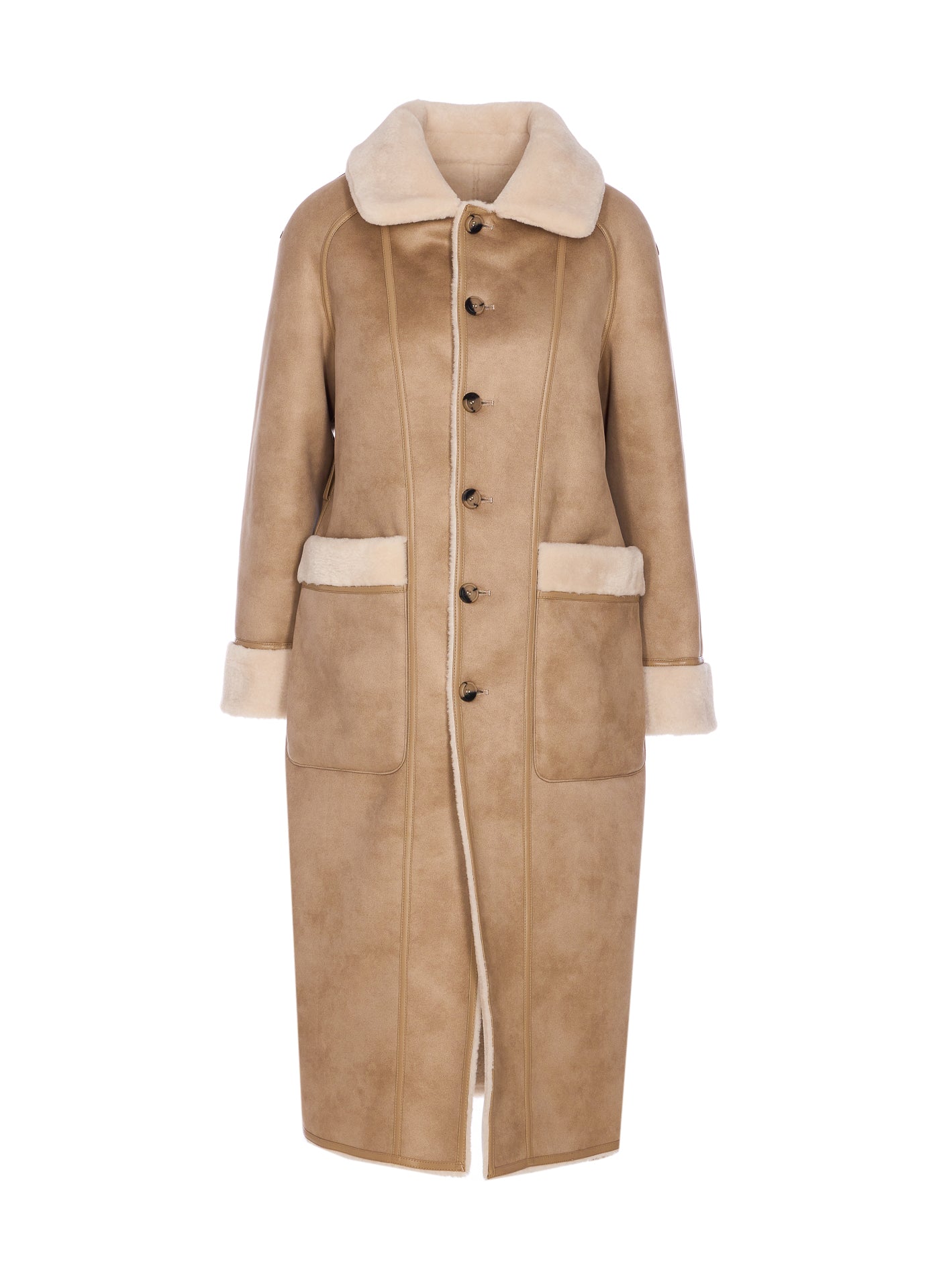 Urbancode Coats Beige Polyester