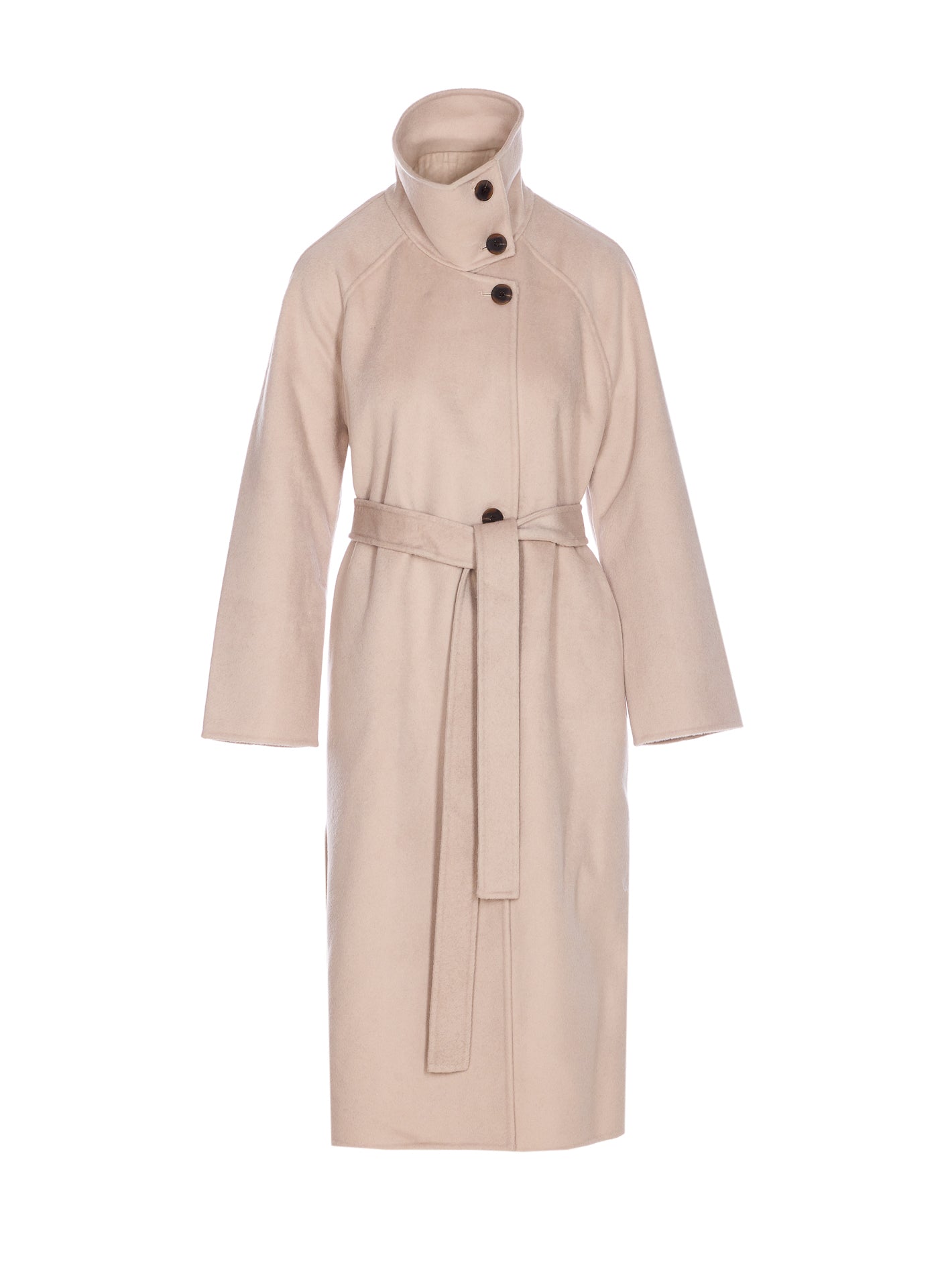 The Dynamis Studio Coats Beige Wool