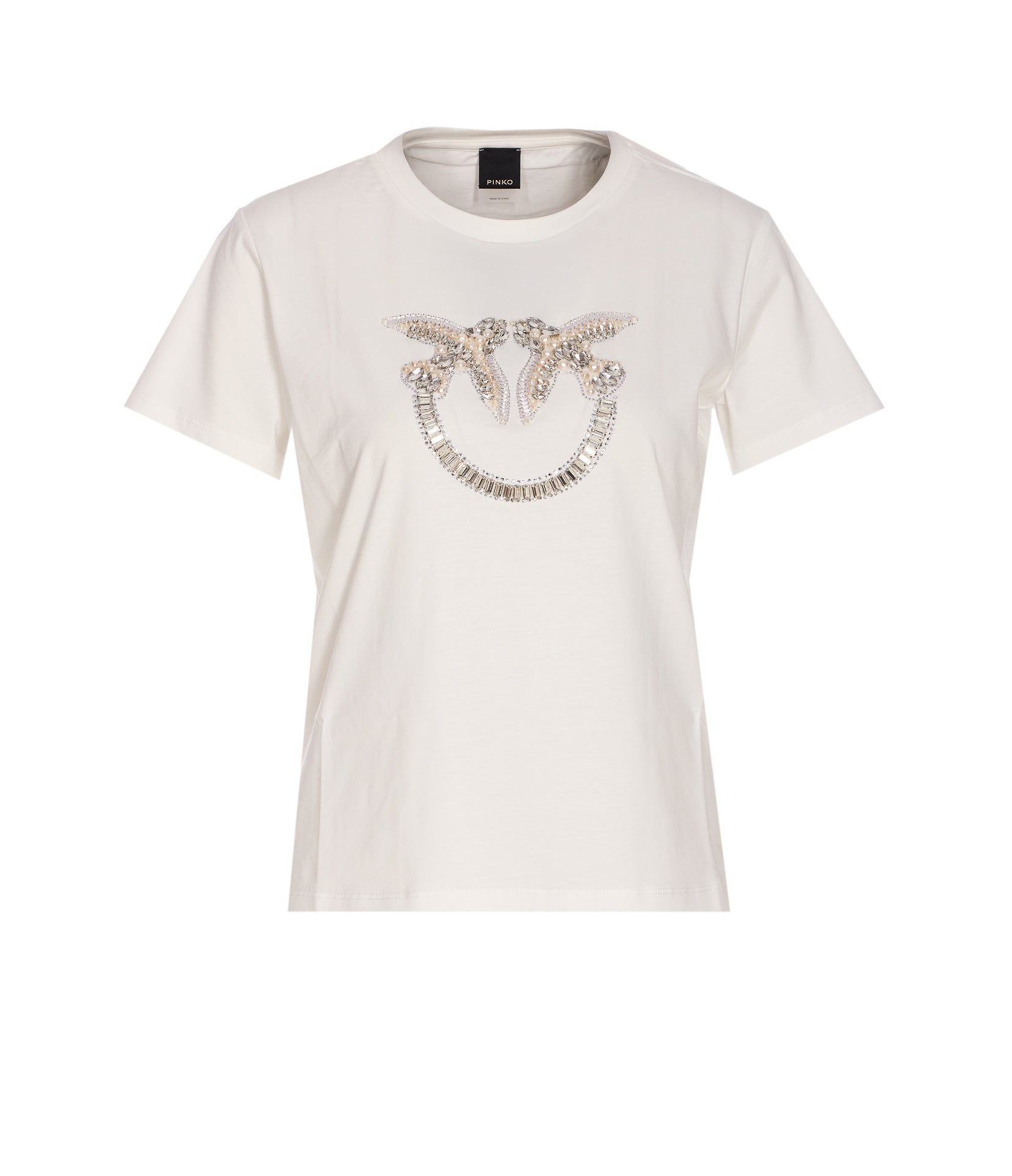 Pinko T-Shirts And Polos White Cotton